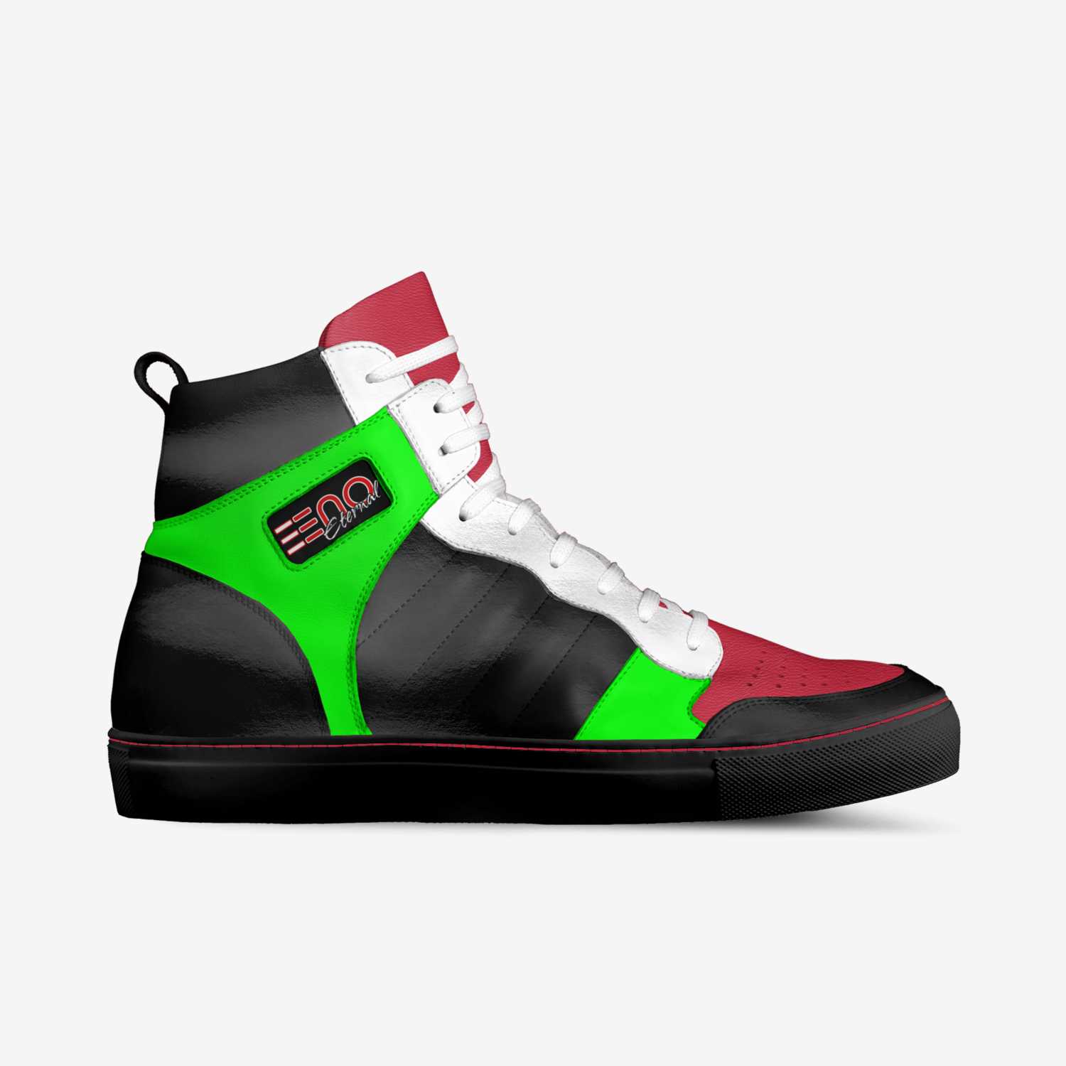 ENO ETERNAL custom made in Italy shoes by Redstar Mafia | Side view