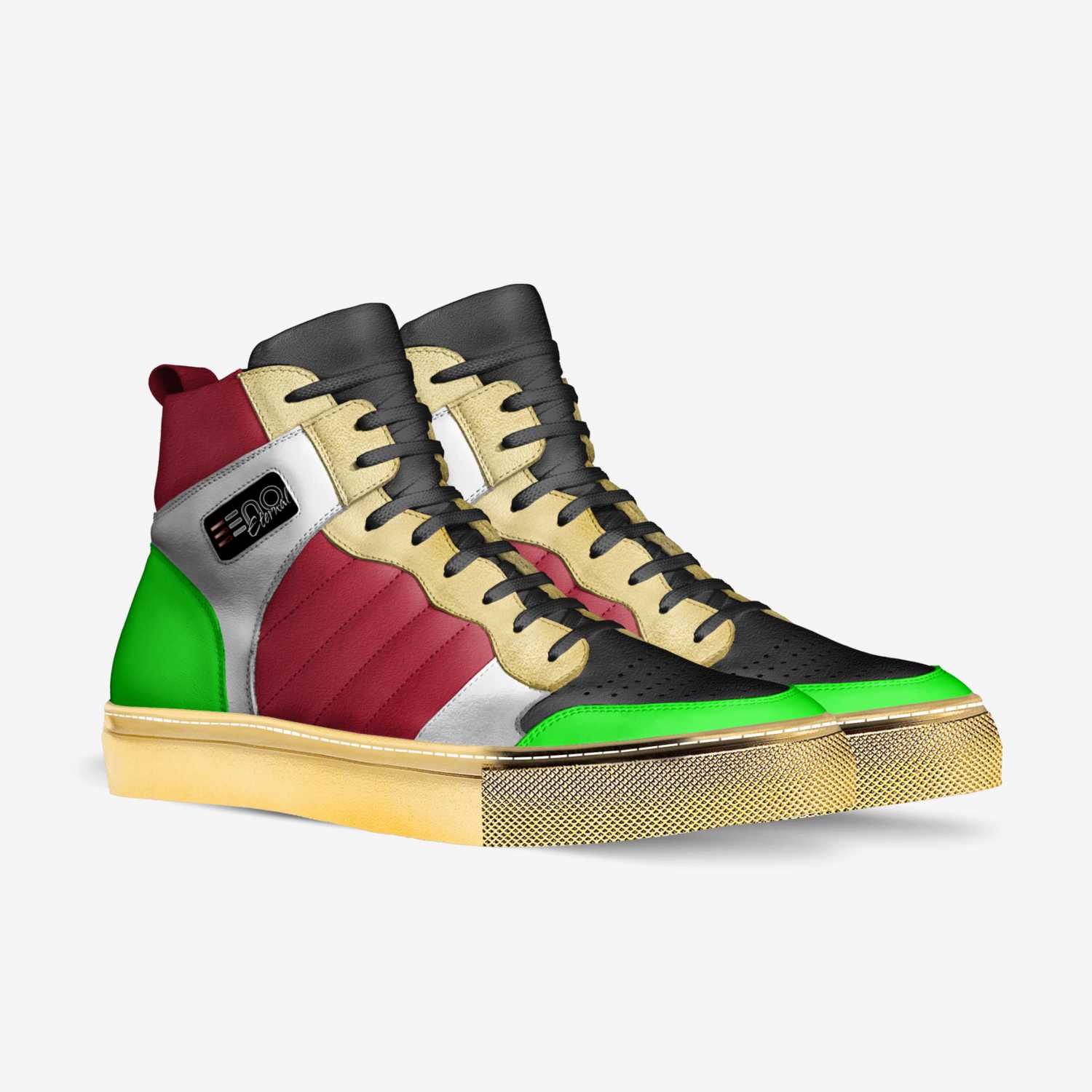 ENO ETERNAL  custom made in Italy shoes by Redstar Mafia | Double view