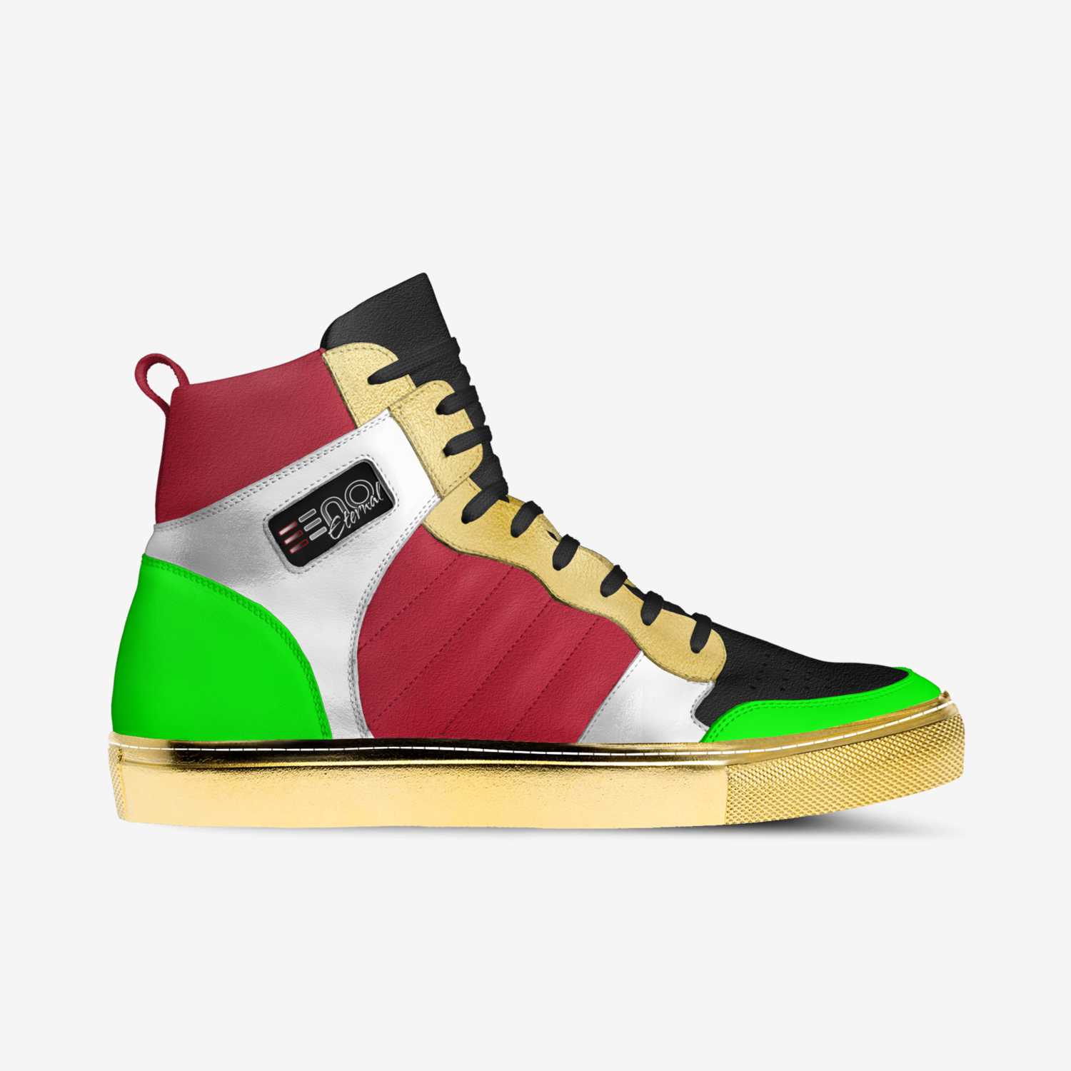 ENO ETERNAL  custom made in Italy shoes by Redstar Mafia | Side view