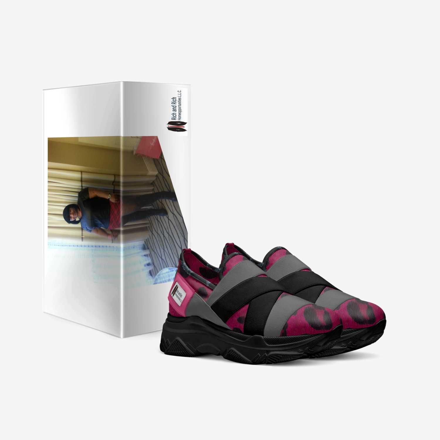 R&RH BE SURE! custom made in Italy shoes by Desiree Sims | Box view