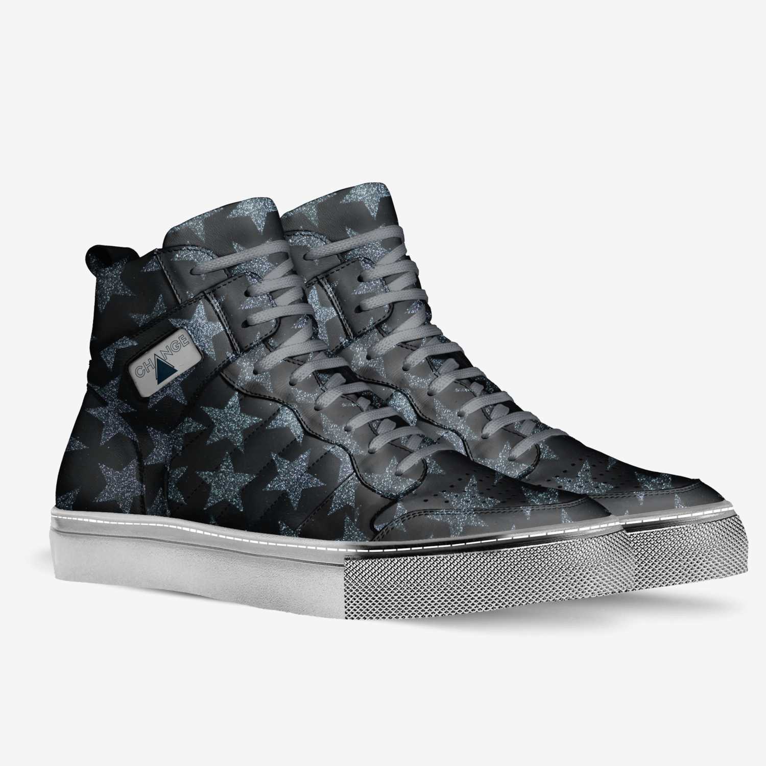 IceBlue custom made in Italy shoes by Saul Paul | Double view