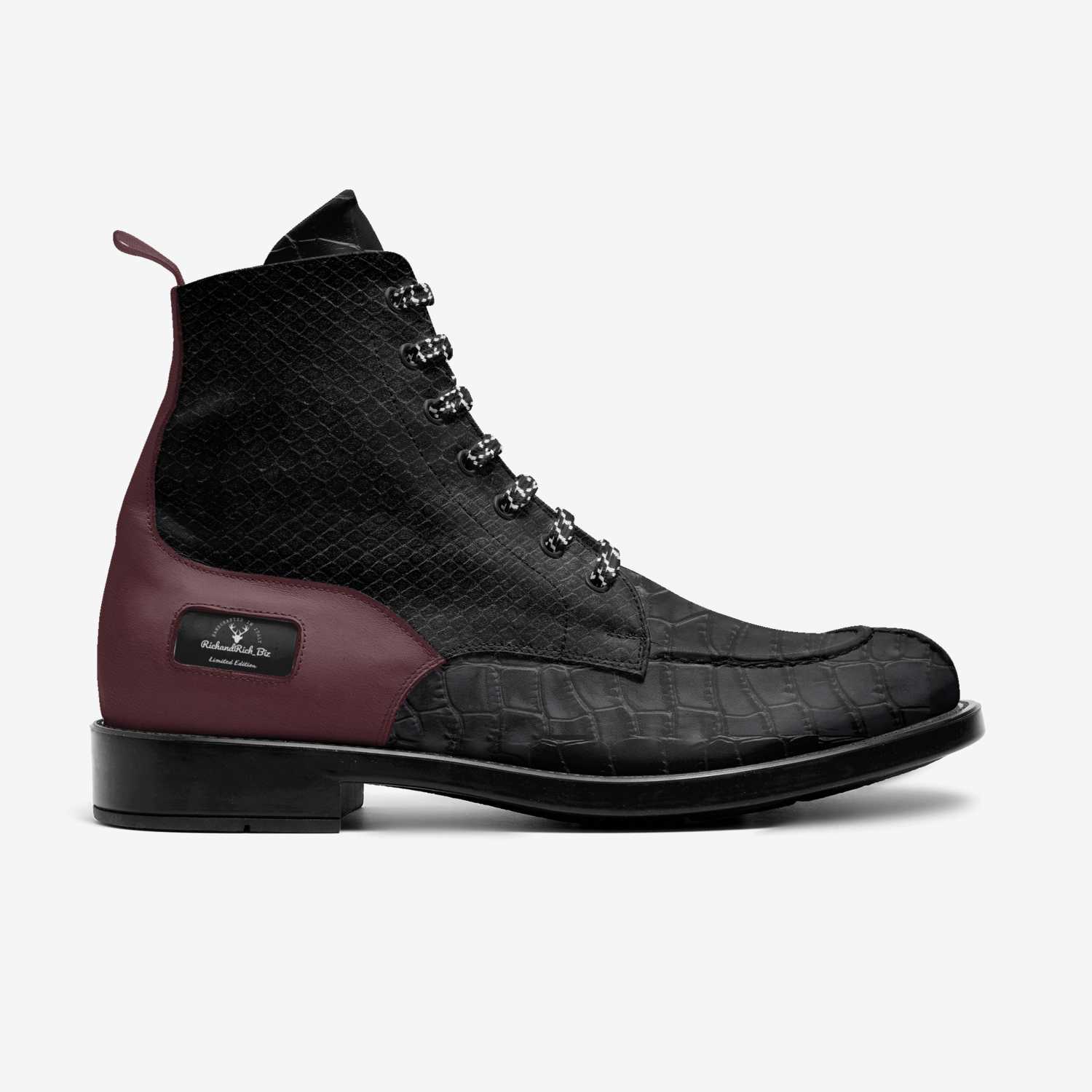 RichandRich_Biz custom made in Italy shoes by Desiree Sims | Side view
