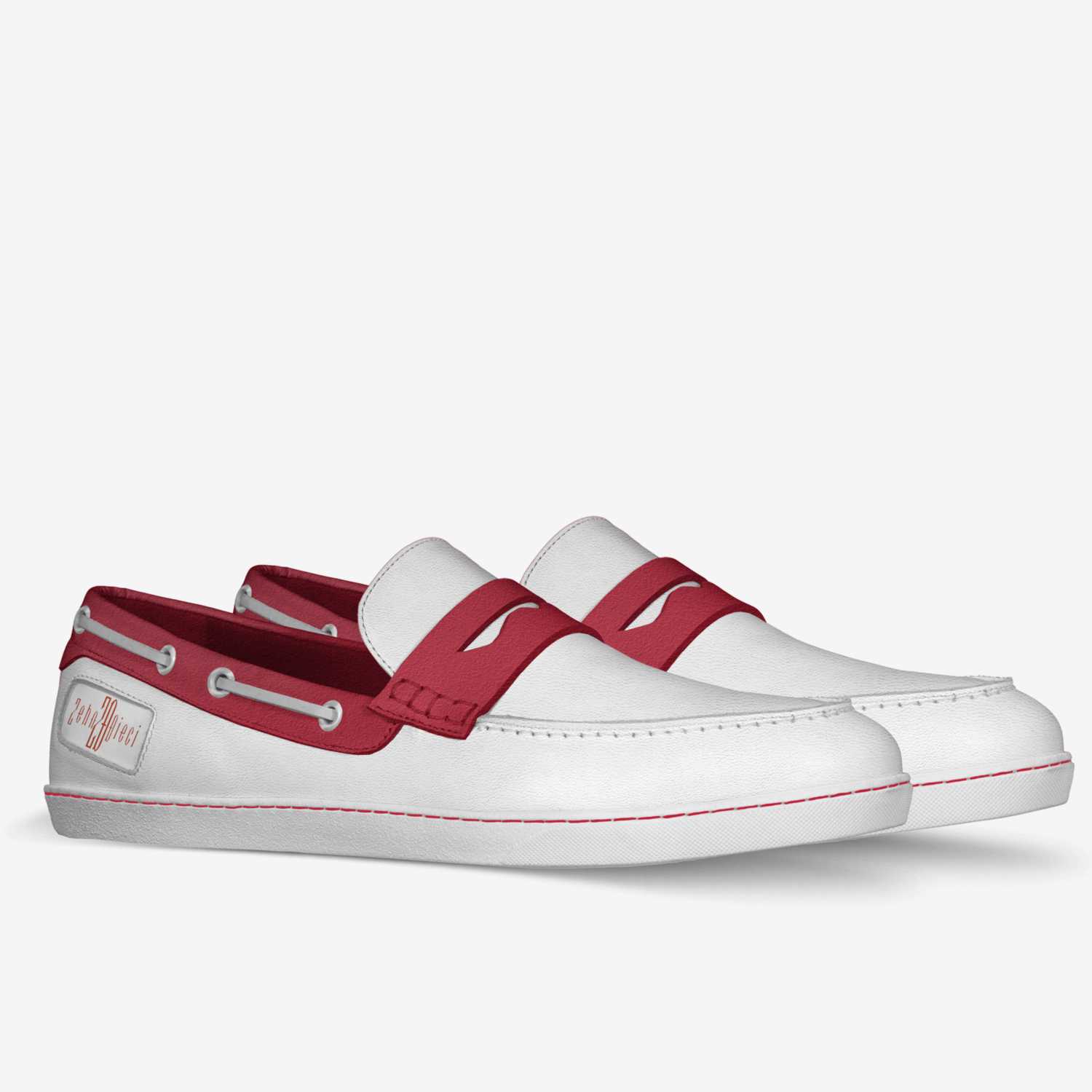 Corda custom made in Italy shoes by Zehn Dieci | Double view