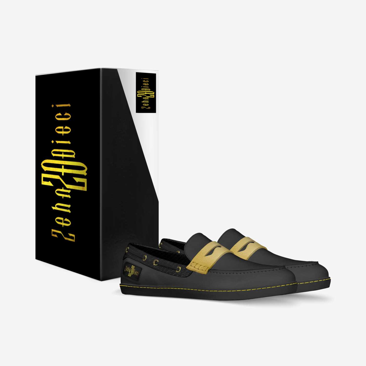 Praesidis custom made in Italy shoes by Zehn Dieci | Box view