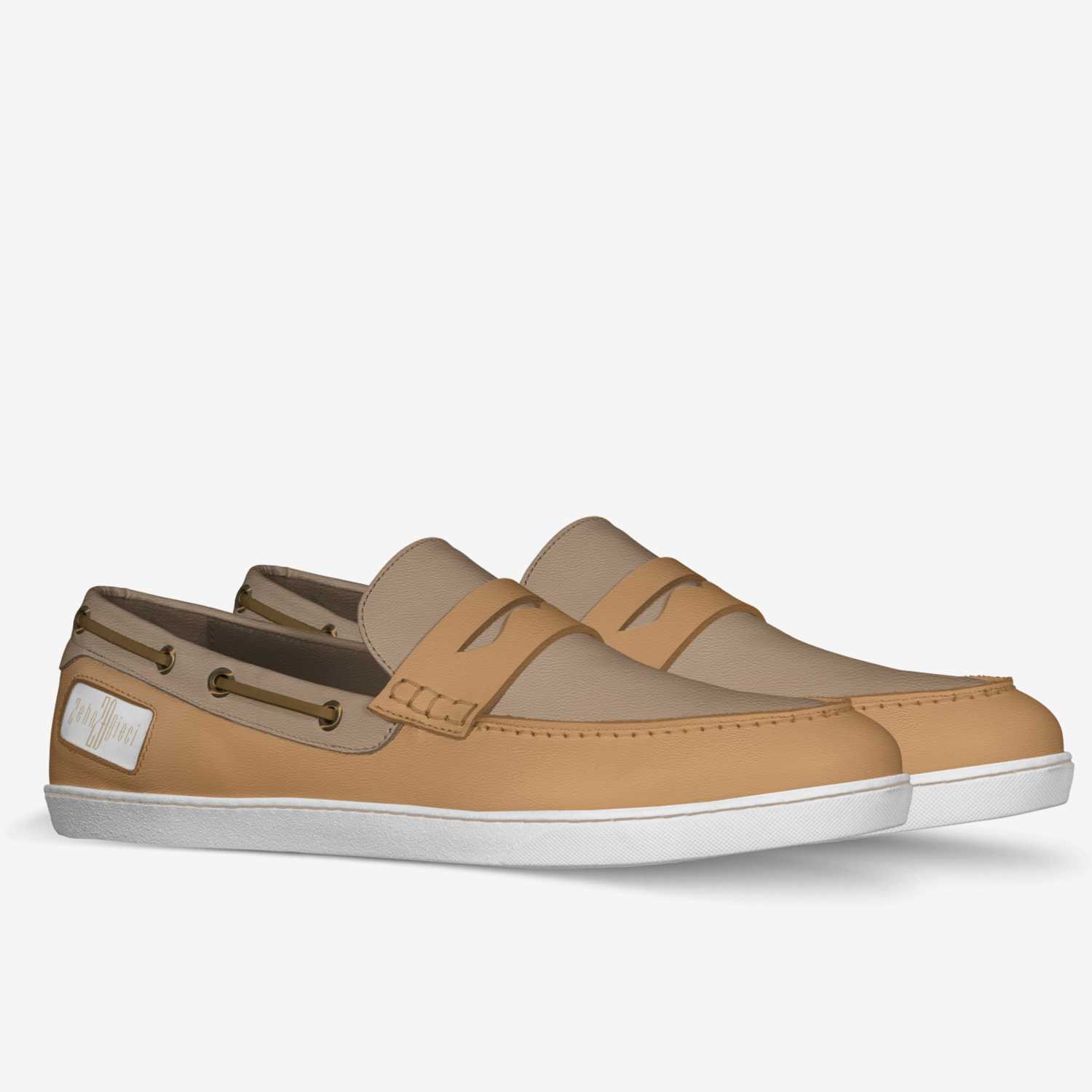 Karanga custom made in Italy shoes by Zehn Dieci | Double view