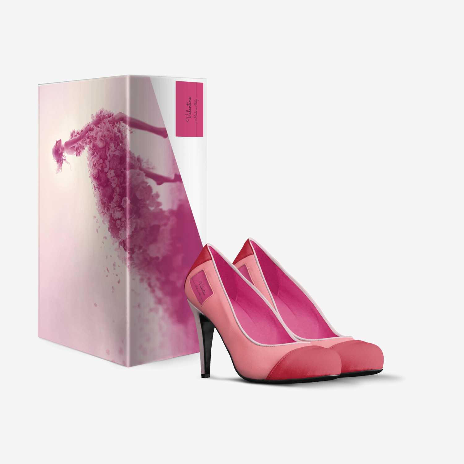 Valentine custom made in Italy shoes by Rachel Thecrazyray | Box view