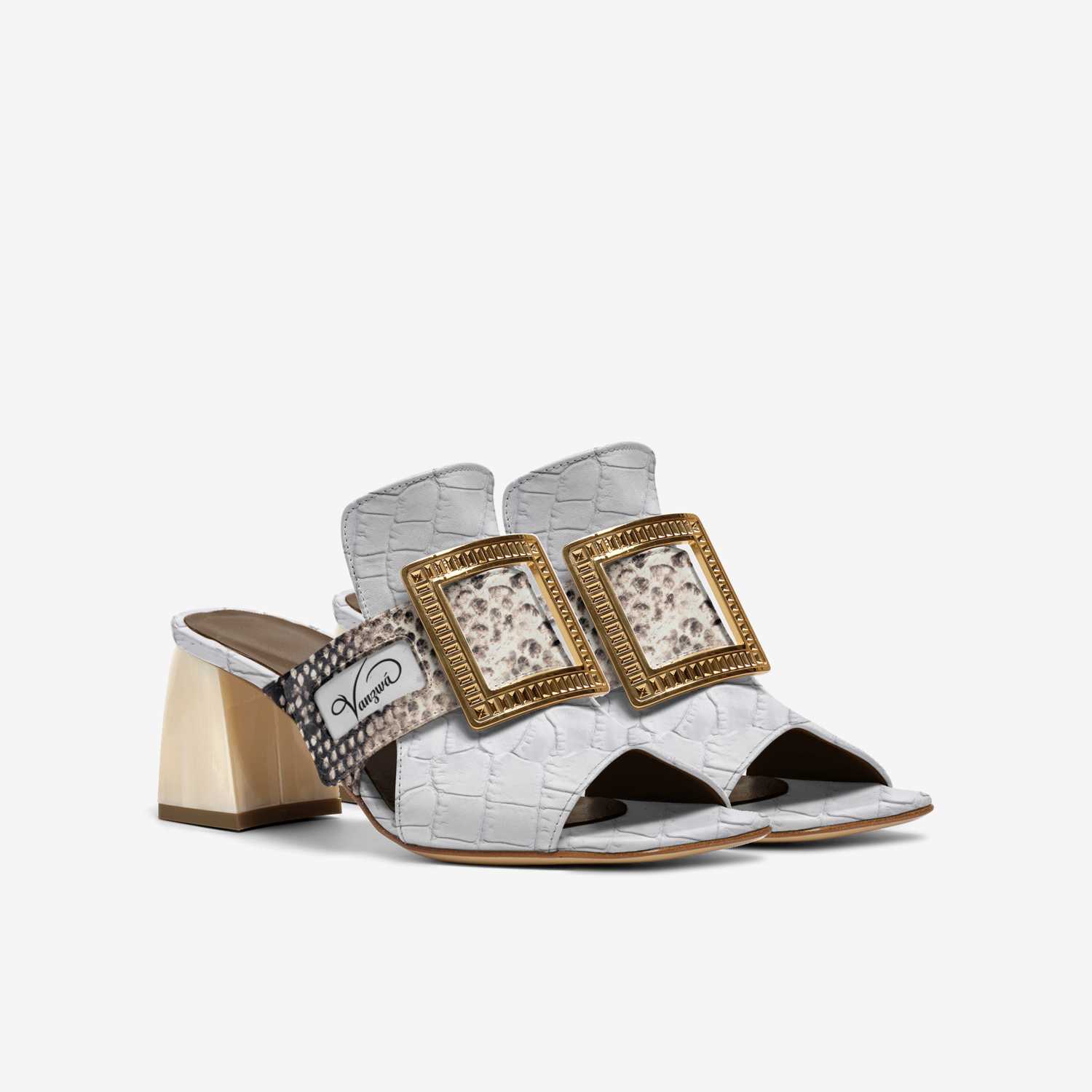 Vanzwá custom made in Italy shoes by Michael vanzandt | Double view