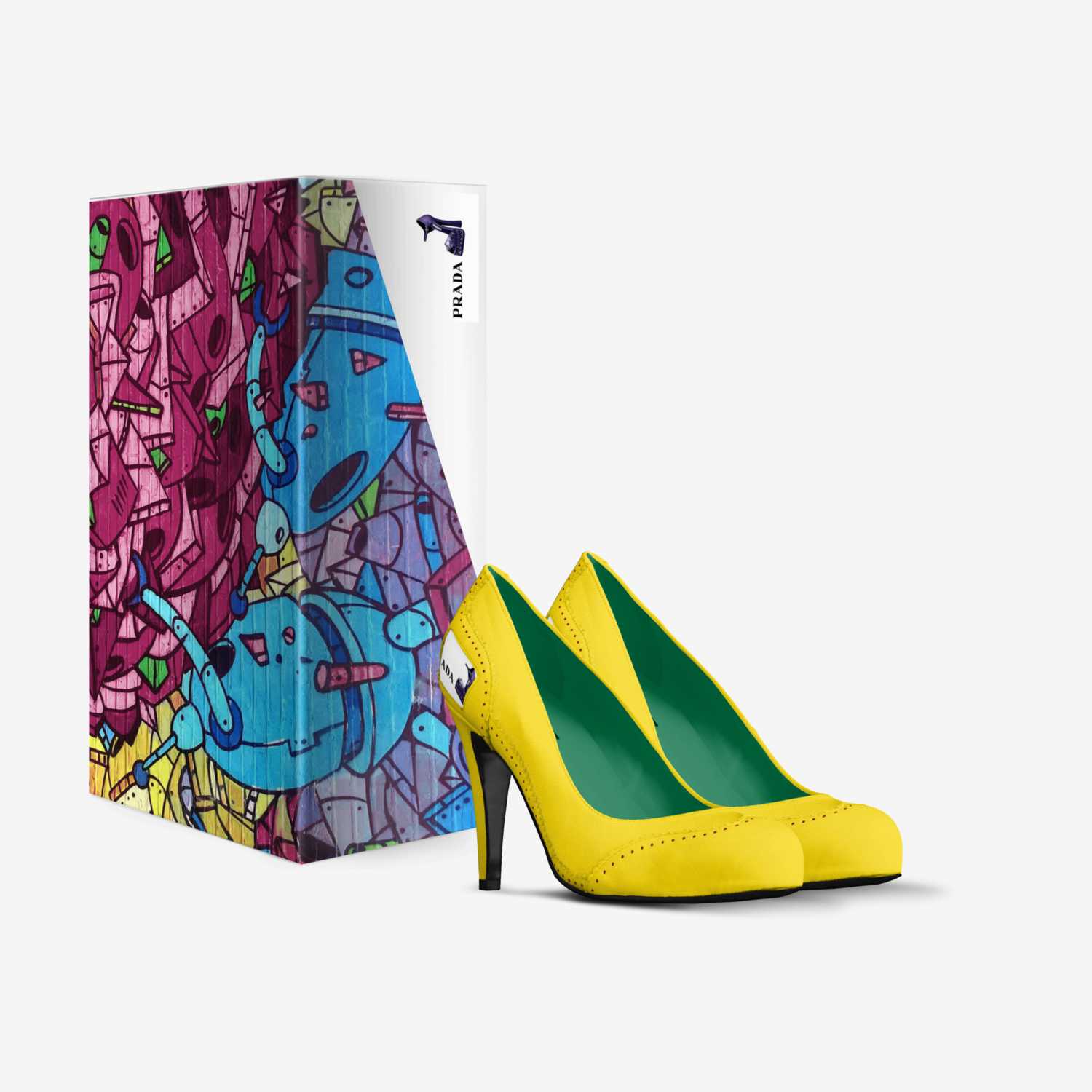 woman  custom made in Italy shoes by Keyon Douglas | Box view