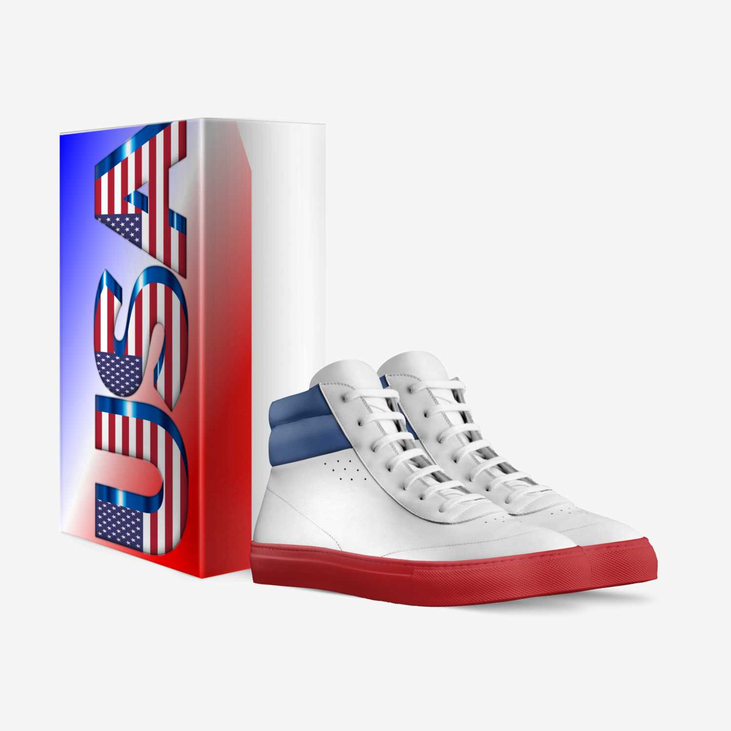 USA custom made in Italy shoes by Rachel Thecrazyray | Box view