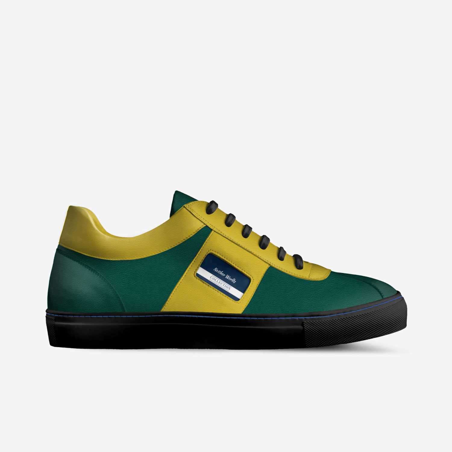 Neither Worlds  custom made in Italy shoes by Azan Brown Ii | Side view