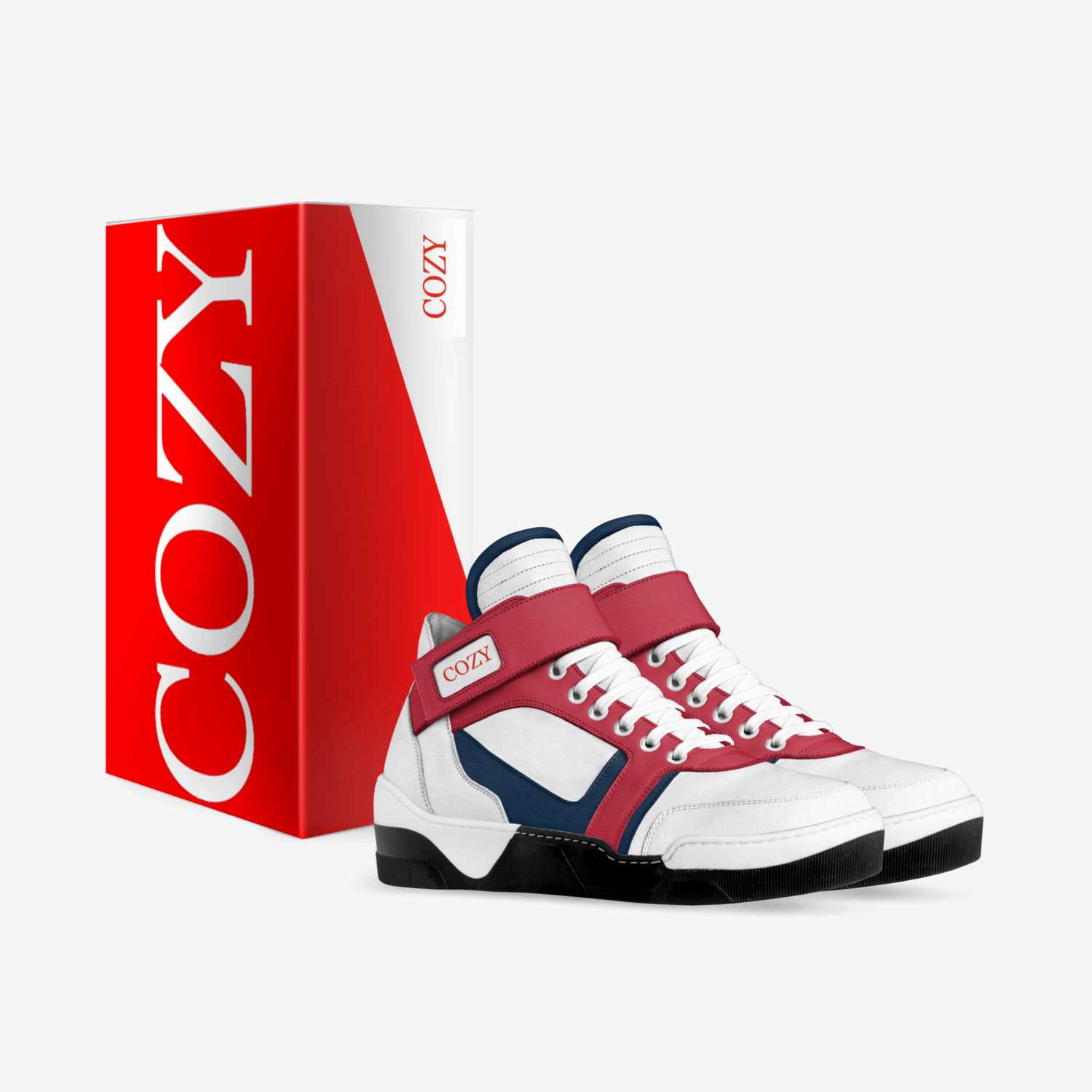 COZY KICKS WHRB custom made in Italy shoes by Charles Mcusa | Box view