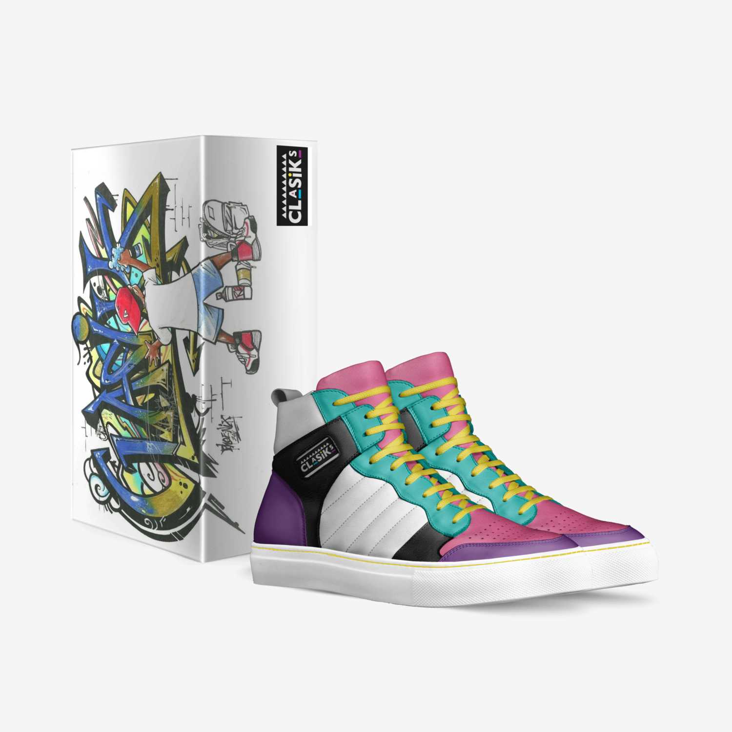 Clasiks 2 custom made in Italy shoes by Tory Joyner | Box view