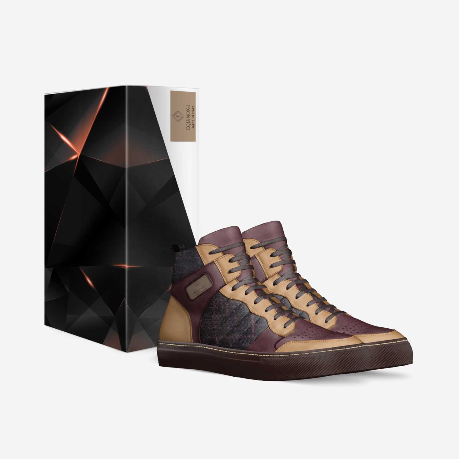 Equinox-1  custom made in Italy shoes by Ethan Standridge | Box view