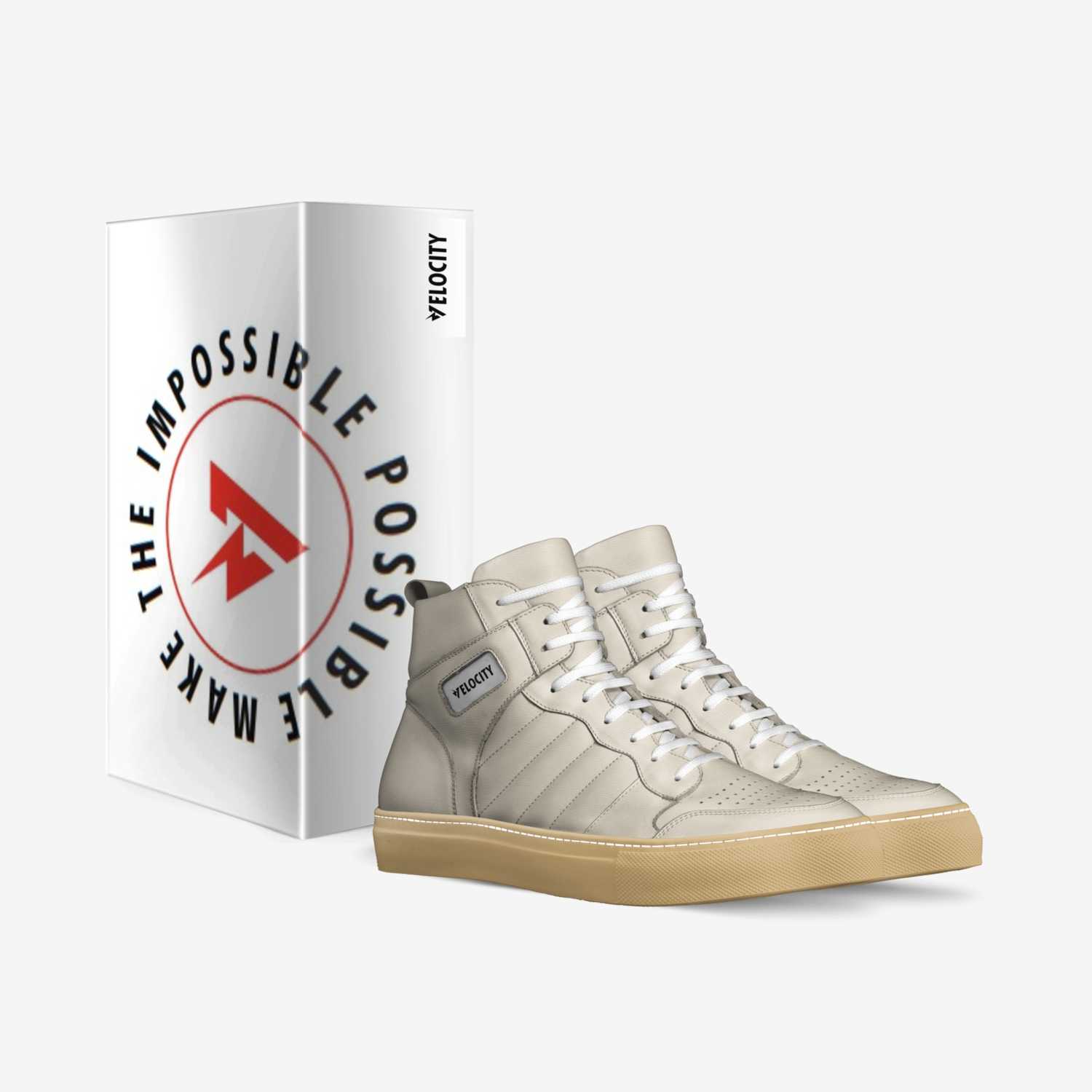 Velocity custom made in Italy shoes by Daniel Craddock | Box view