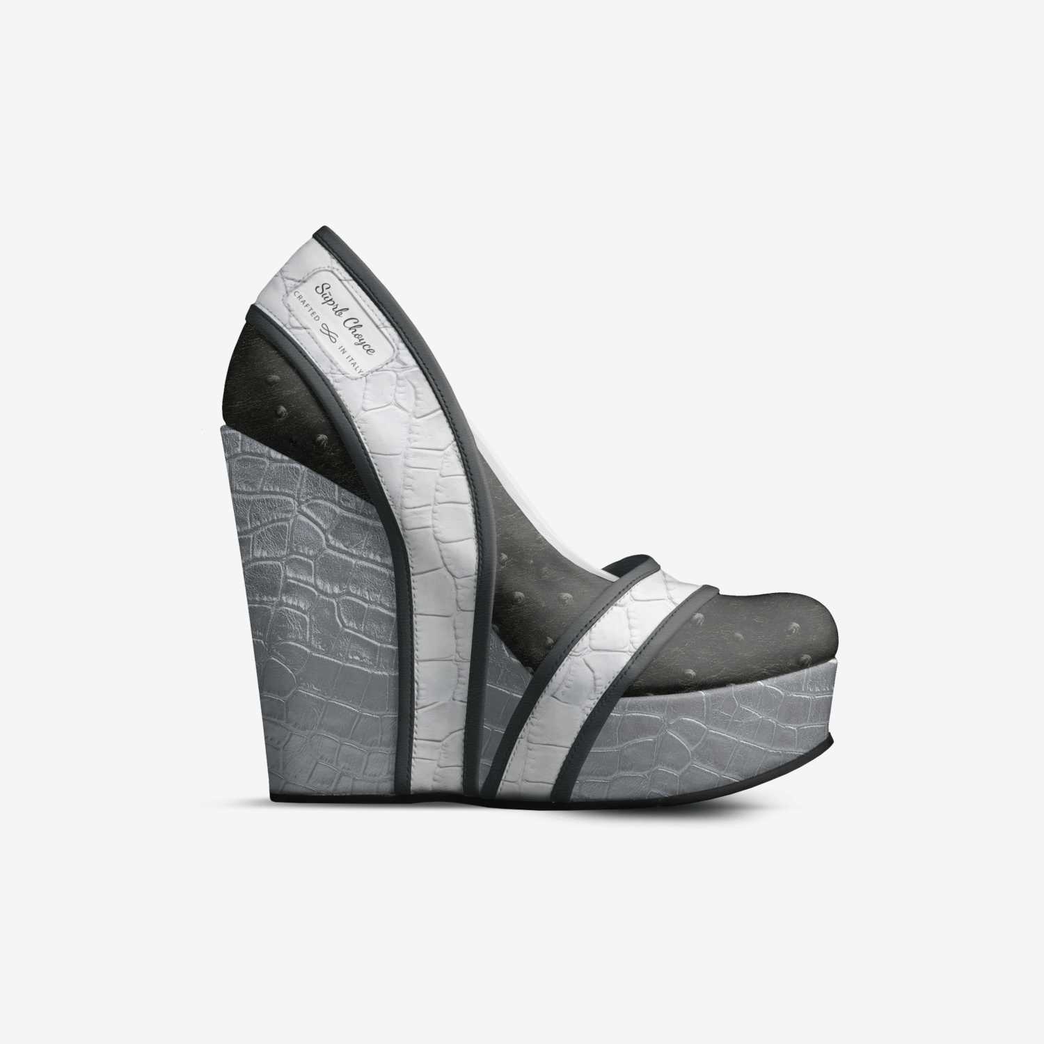 Sūprb Choyce  custom made in Italy shoes by Omari Choyce | Side view