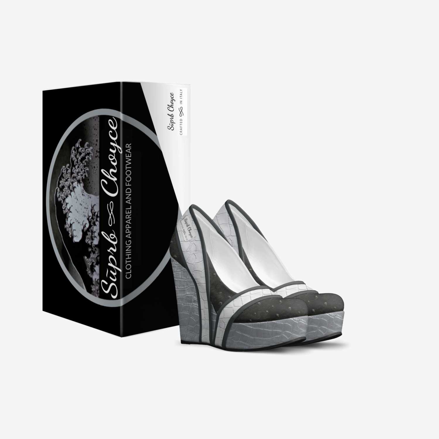 Sūprb Choyce  custom made in Italy shoes by Omari Choyce | Box view