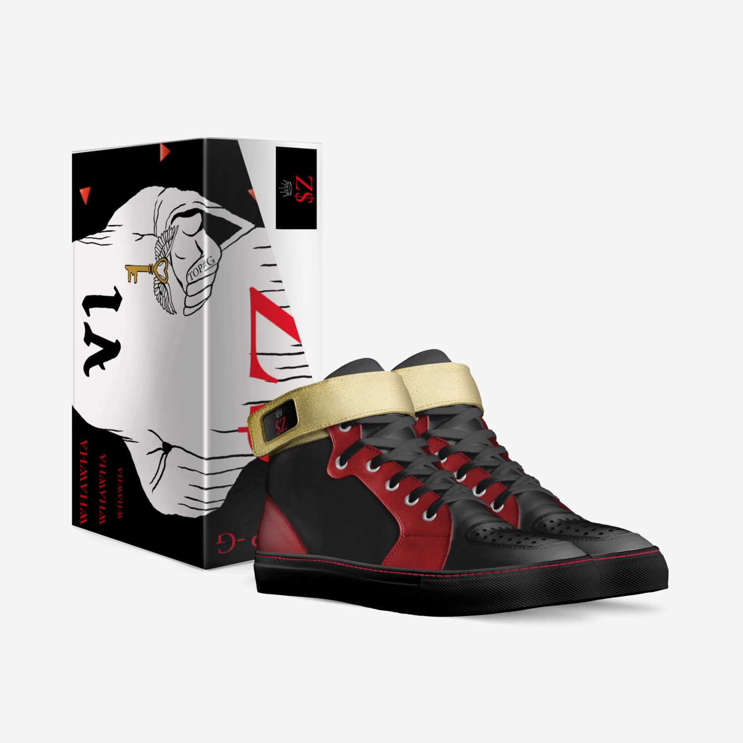 TOP -G custom made in Italy shoes by $z . | Box view