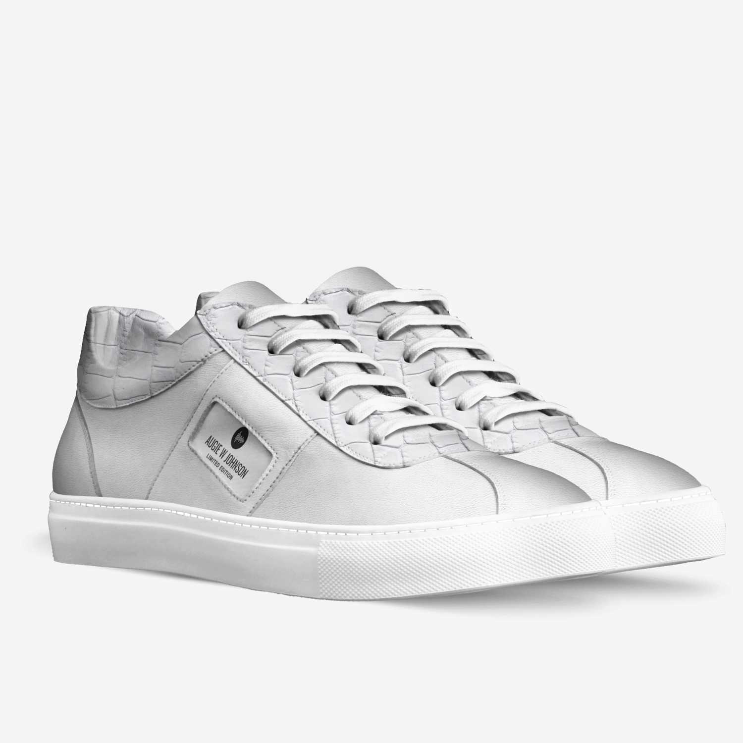 Augie W Johnson custom made in Italy shoes by Tishema Johnson Cromwell | Double view