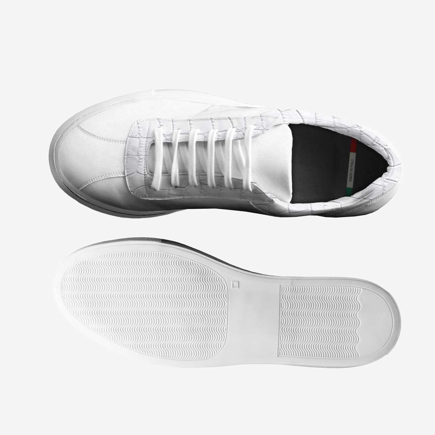 Augie W Johnson custom made in Italy shoes by Tishema Johnson Cromwell | Top view