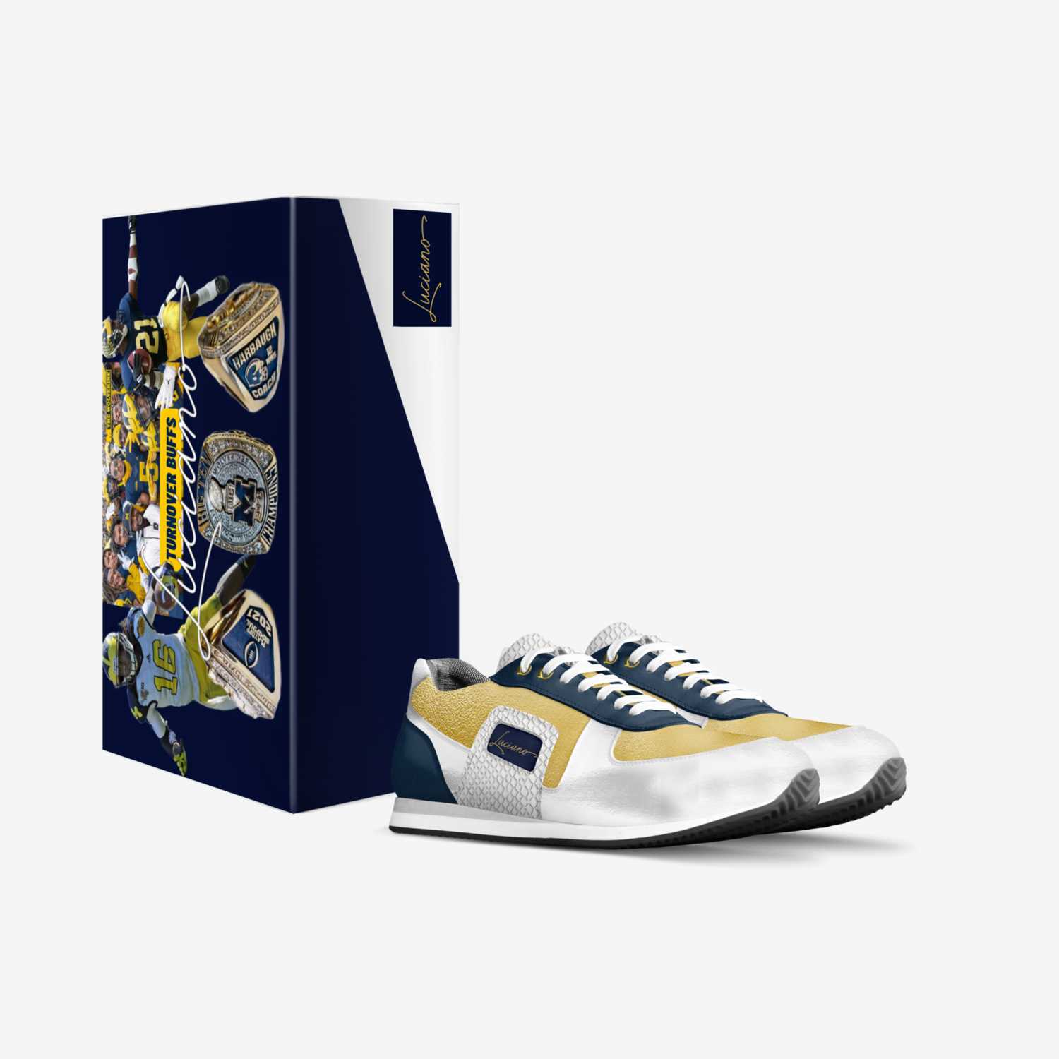 Luciano's custom made in Italy shoes by Corey Boyd Jr | Box view