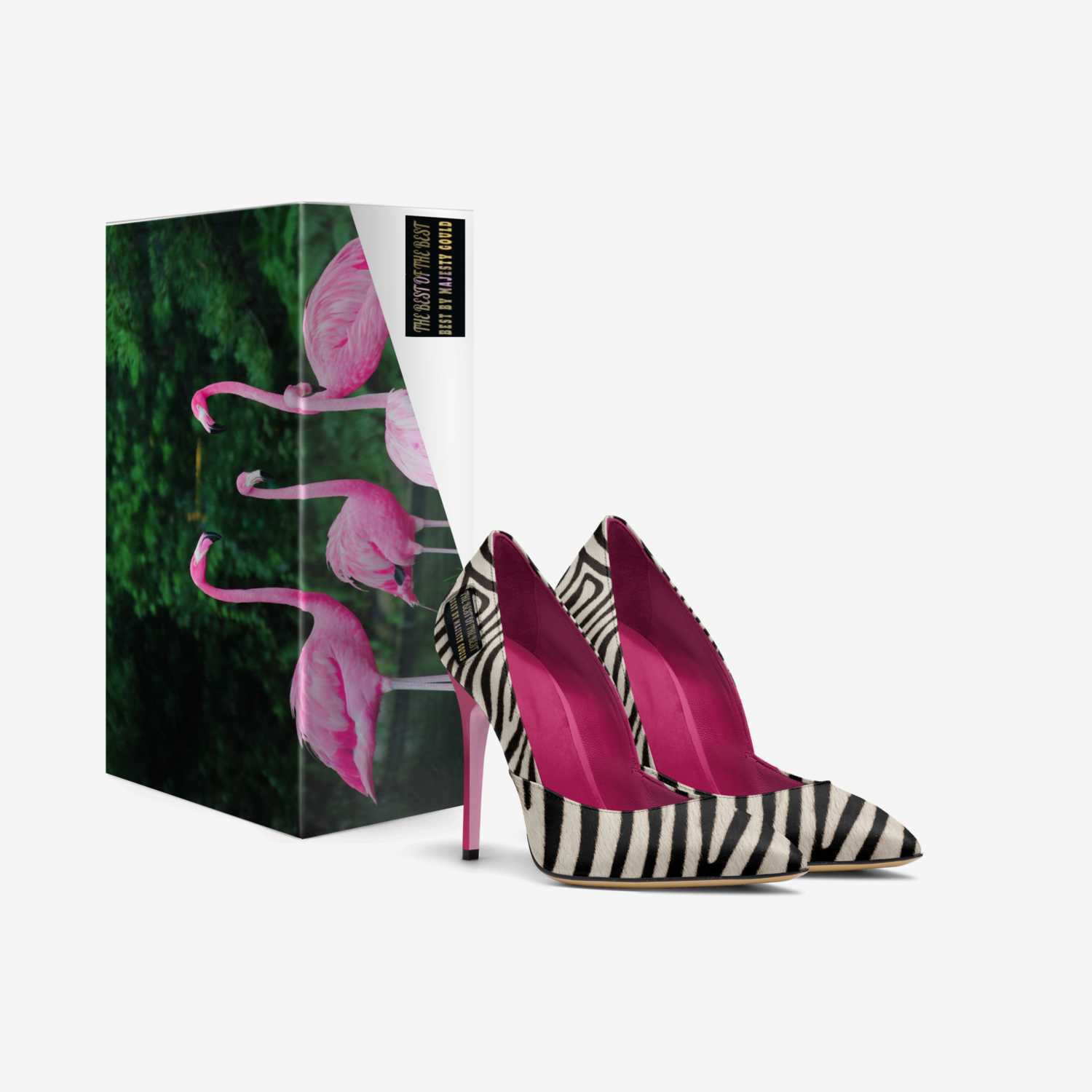 Luxury Vegan Divas custom made in Italy shoes by Majesty Mm Gould | Box view