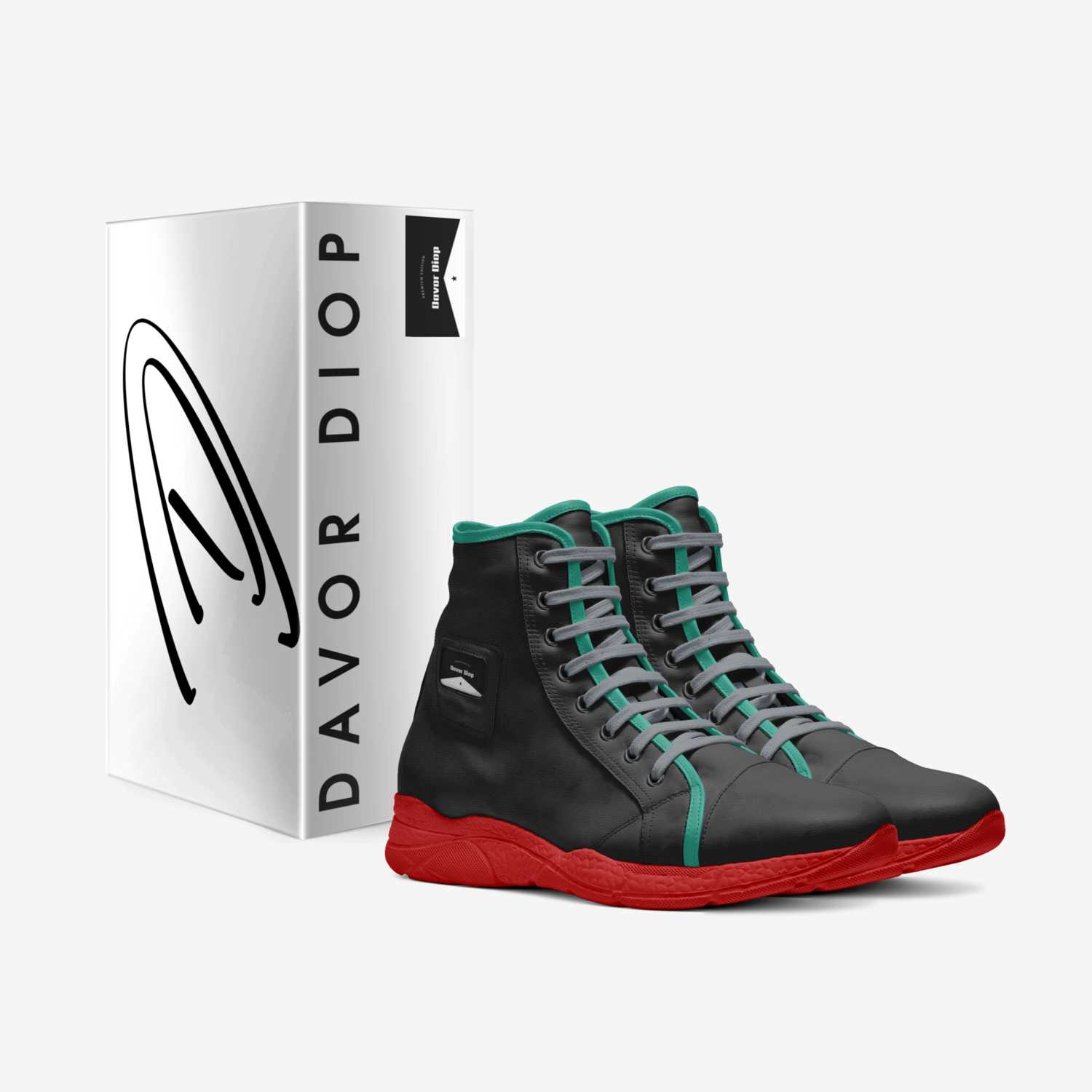 Davor Diop custom made in Italy shoes by Davor Diop | Box view
