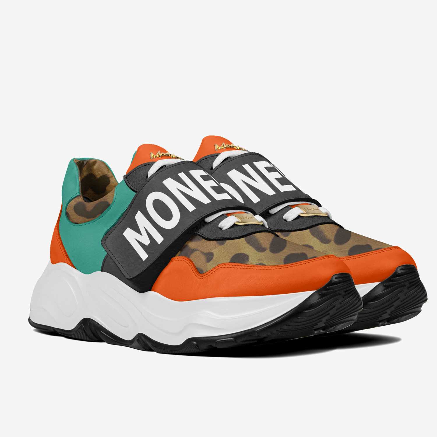 IZ003 custom made in Italy shoes by Moneyatti Brand | Double view