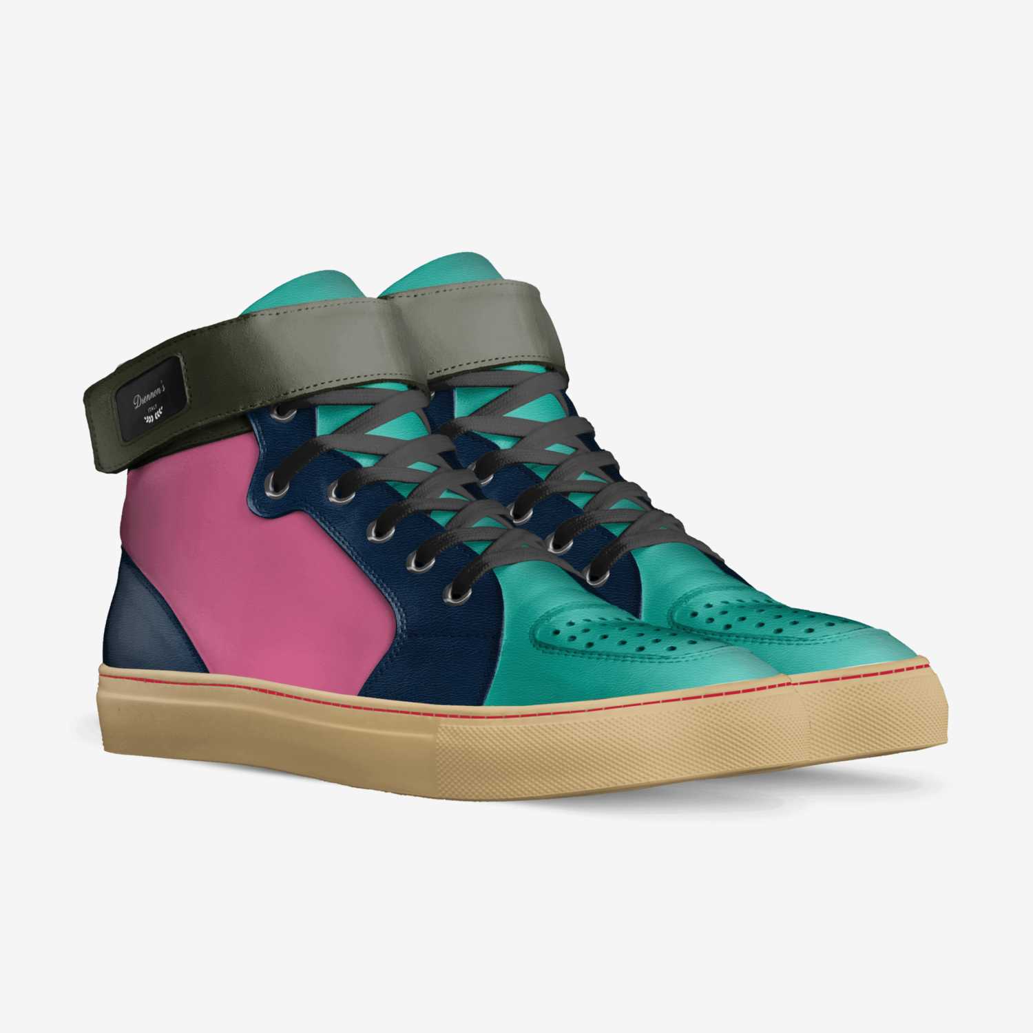Drennon's  custom made in Italy shoes by Edie Taylor | Double view
