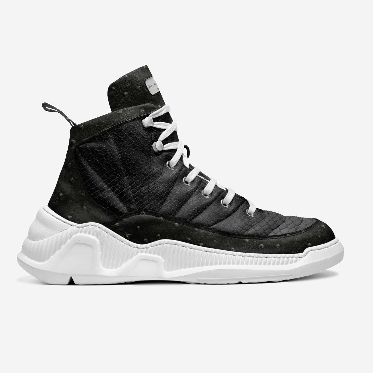 The Mark Mixx 3 custom made in Italy shoes by Jamon Gibbs | Side view