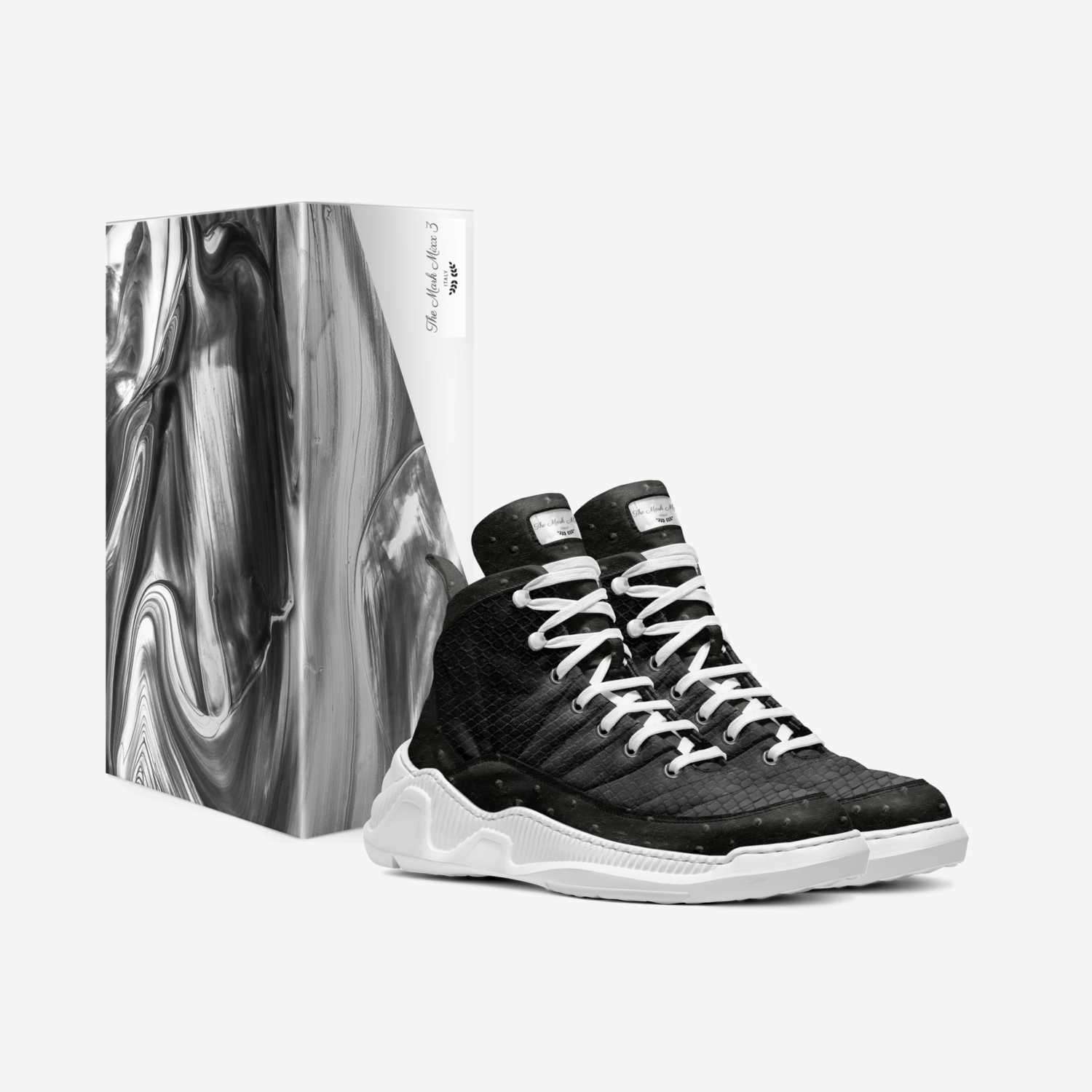 The Mark Mixx 3 custom made in Italy shoes by Jamon Gibbs | Box view