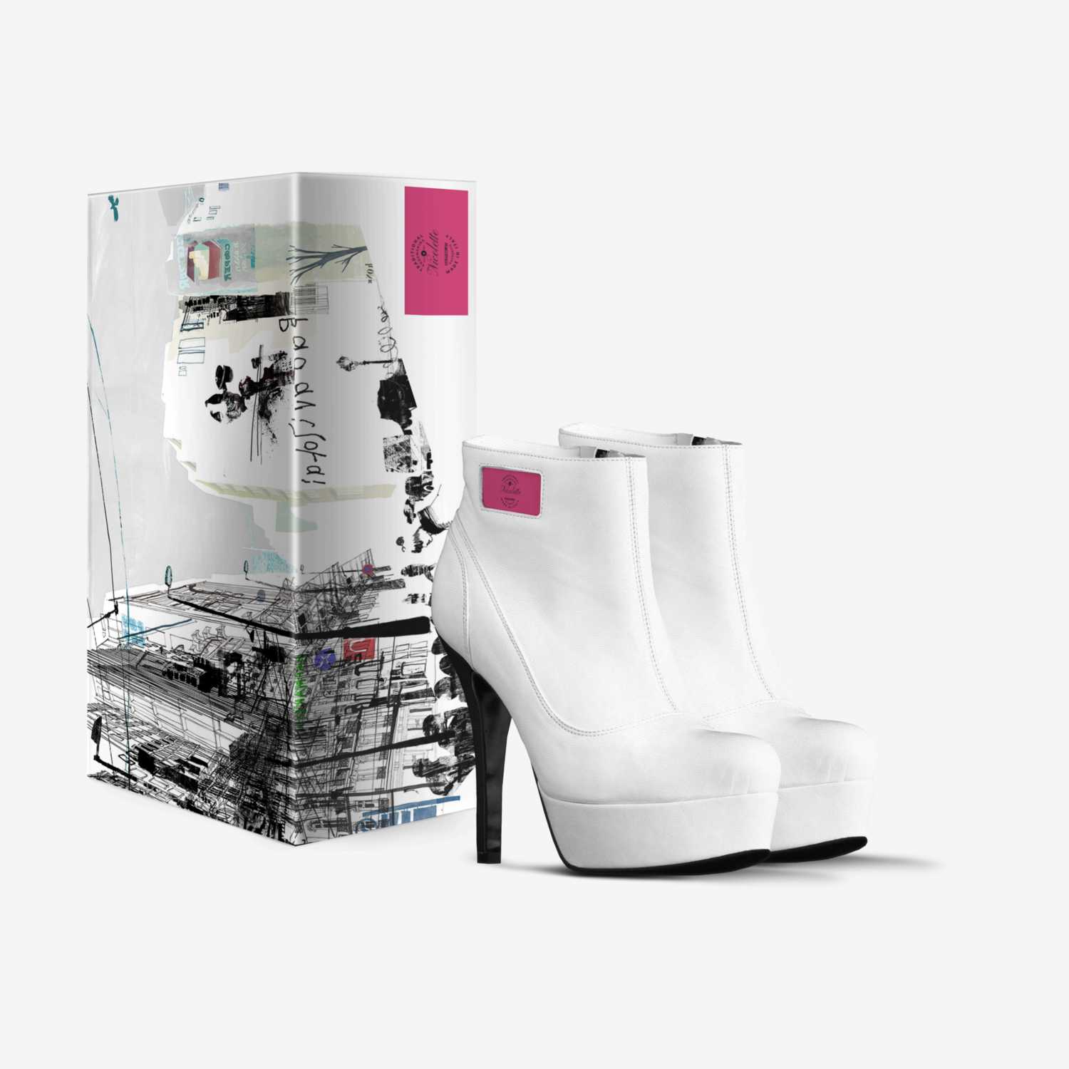 Nicolette custom made in Italy shoes by Nicole Dorsey | Box view