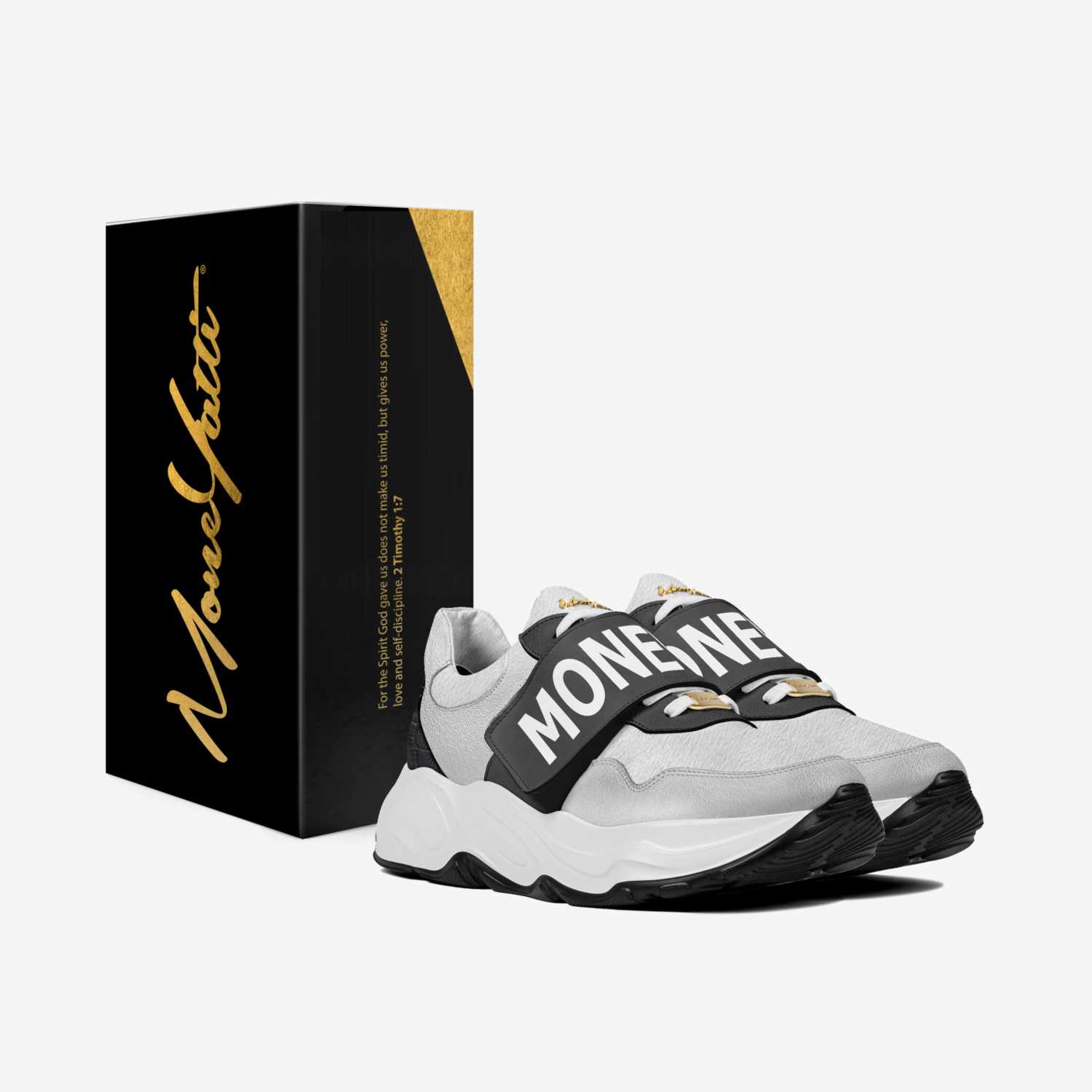 IZ016 custom made in Italy shoes by Moneyatti Brand | Box view
