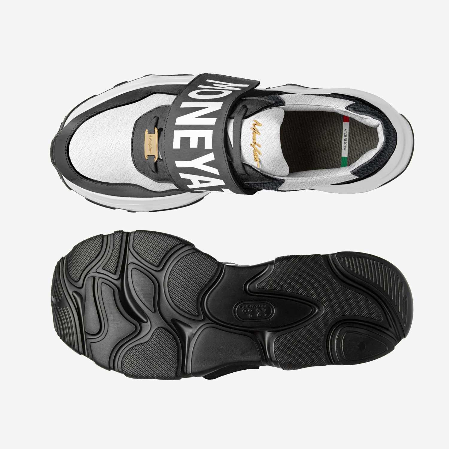 IZ017 custom made in Italy shoes by Moneyatti Brand | Top view
