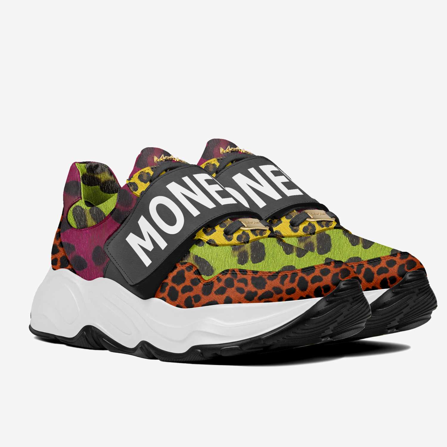 IZ024 custom made in Italy shoes by Moneyatti Brand | Double view