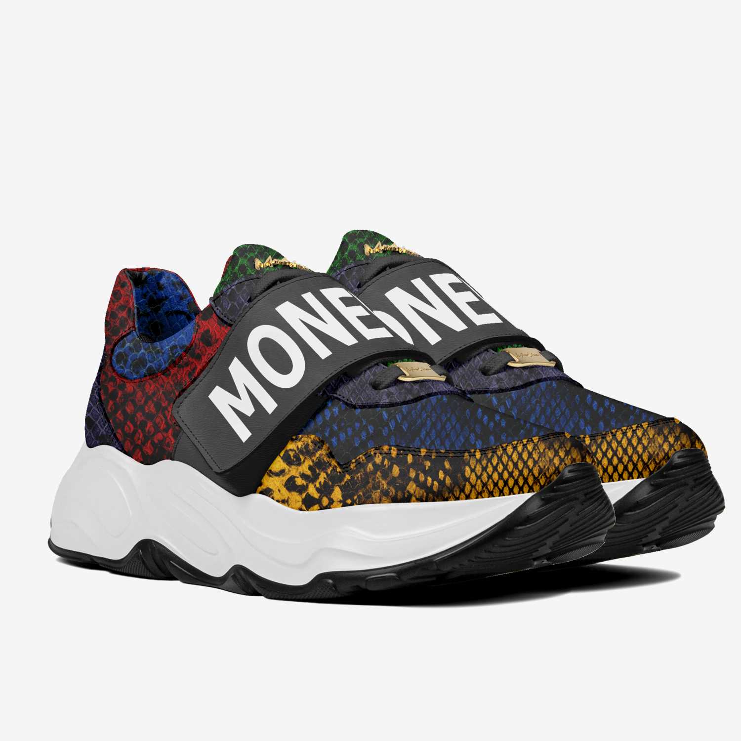 IZ028 custom made in Italy shoes by Moneyatti Brand | Double view