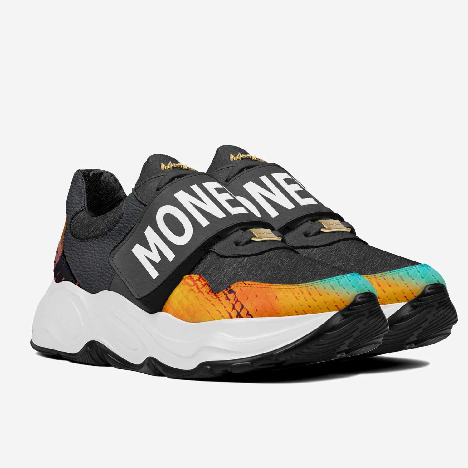 IZ032 custom made in Italy shoes by Moneyatti Brand | Double view