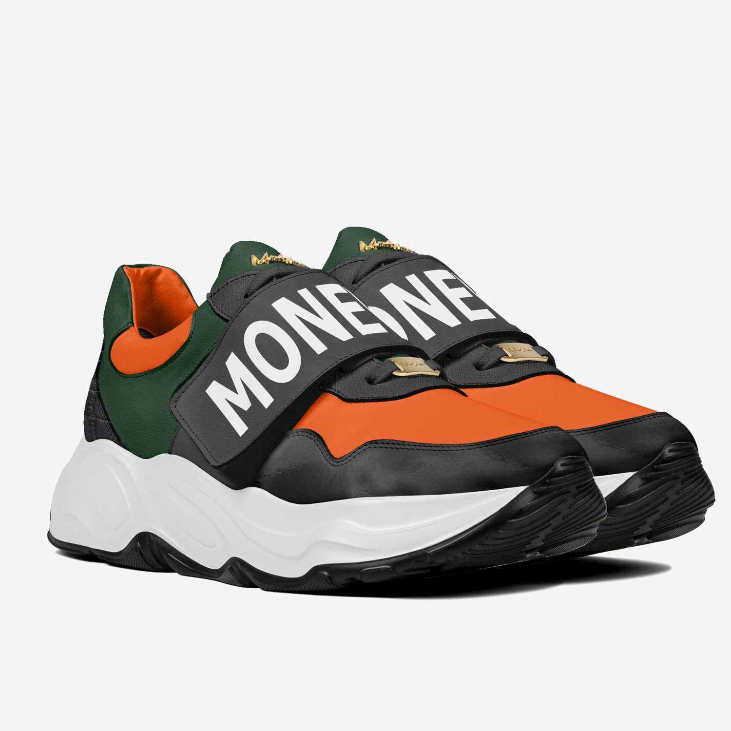 IZ040 custom made in Italy shoes by Moneyatti Brand | Double view
