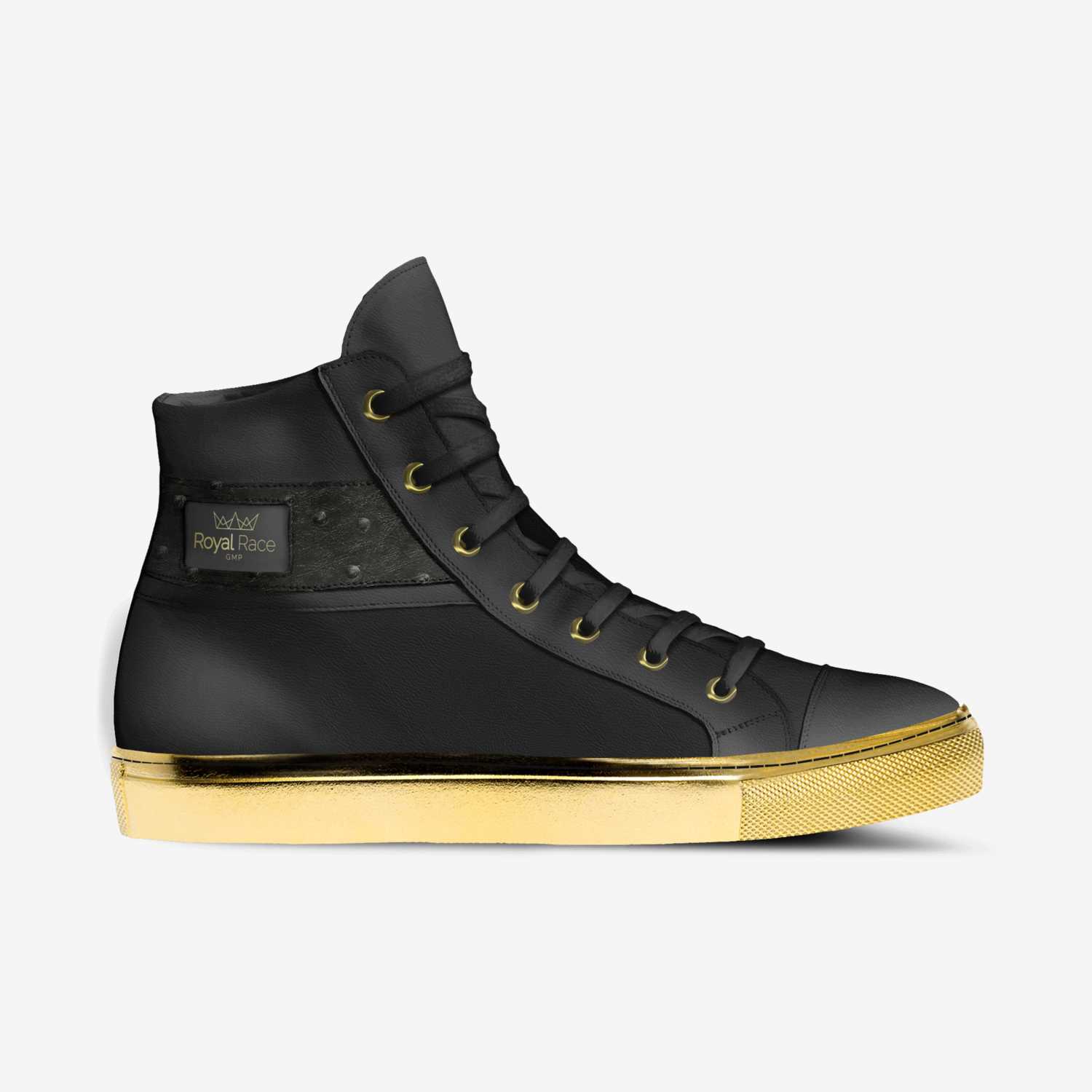 ROYAL RACE GMP  custom made in Italy shoes by Princess Yvonne Guébli | Side view