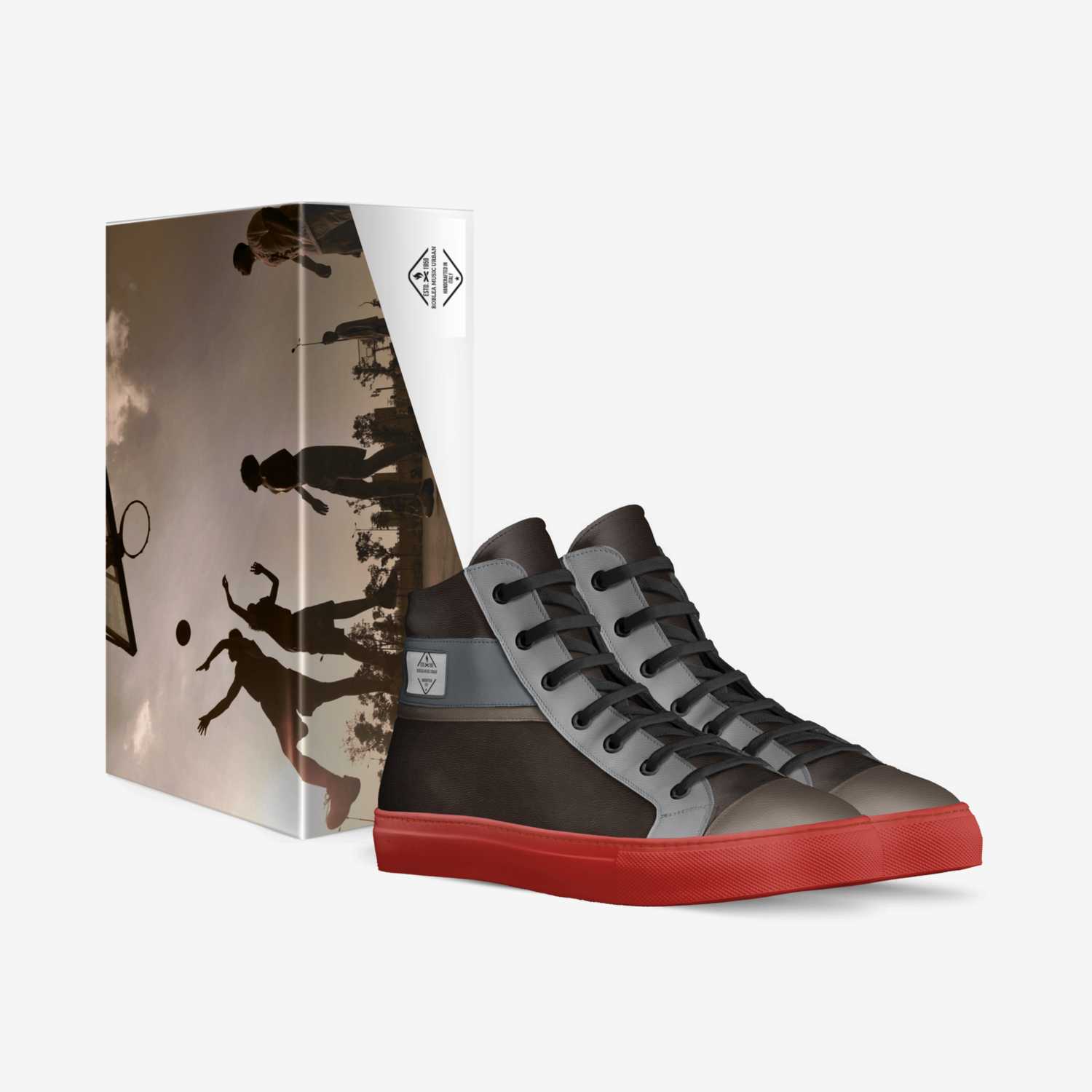 Roblea Music Urban custom made in Italy shoes by Robert Leach | Box view