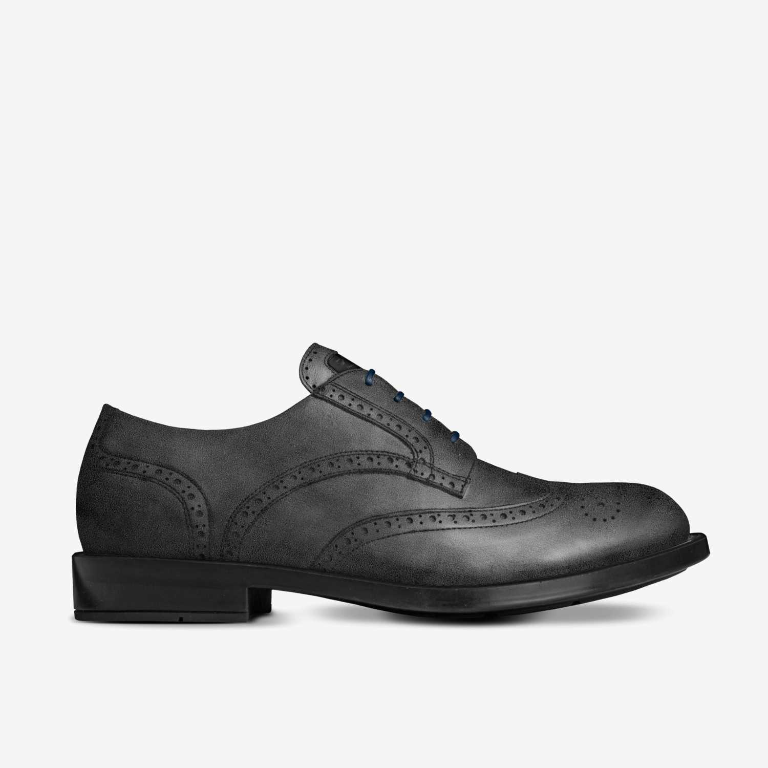 Al Capone custom made in Italy shoes by Claudia Sandoval | Side view