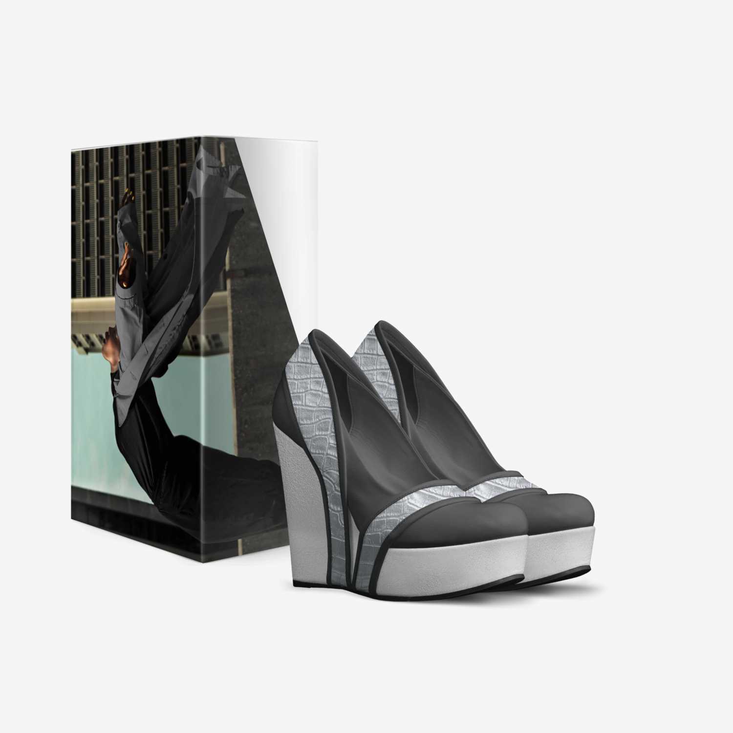 LQD SLVR custom made in Italy shoes by Dwayne White | Box view
