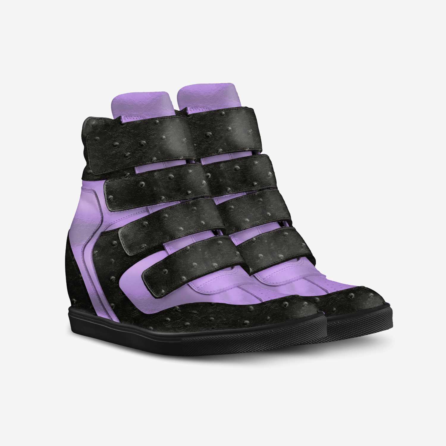 Luxup custom made in Italy shoes by Dwayne White | Double view