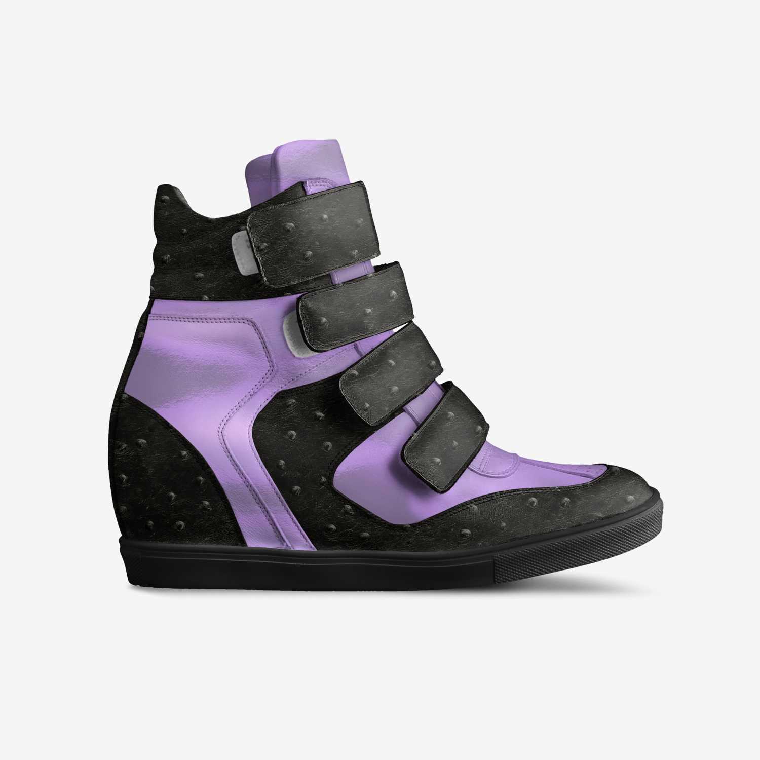 Luxup custom made in Italy shoes by Dwayne White | Side view