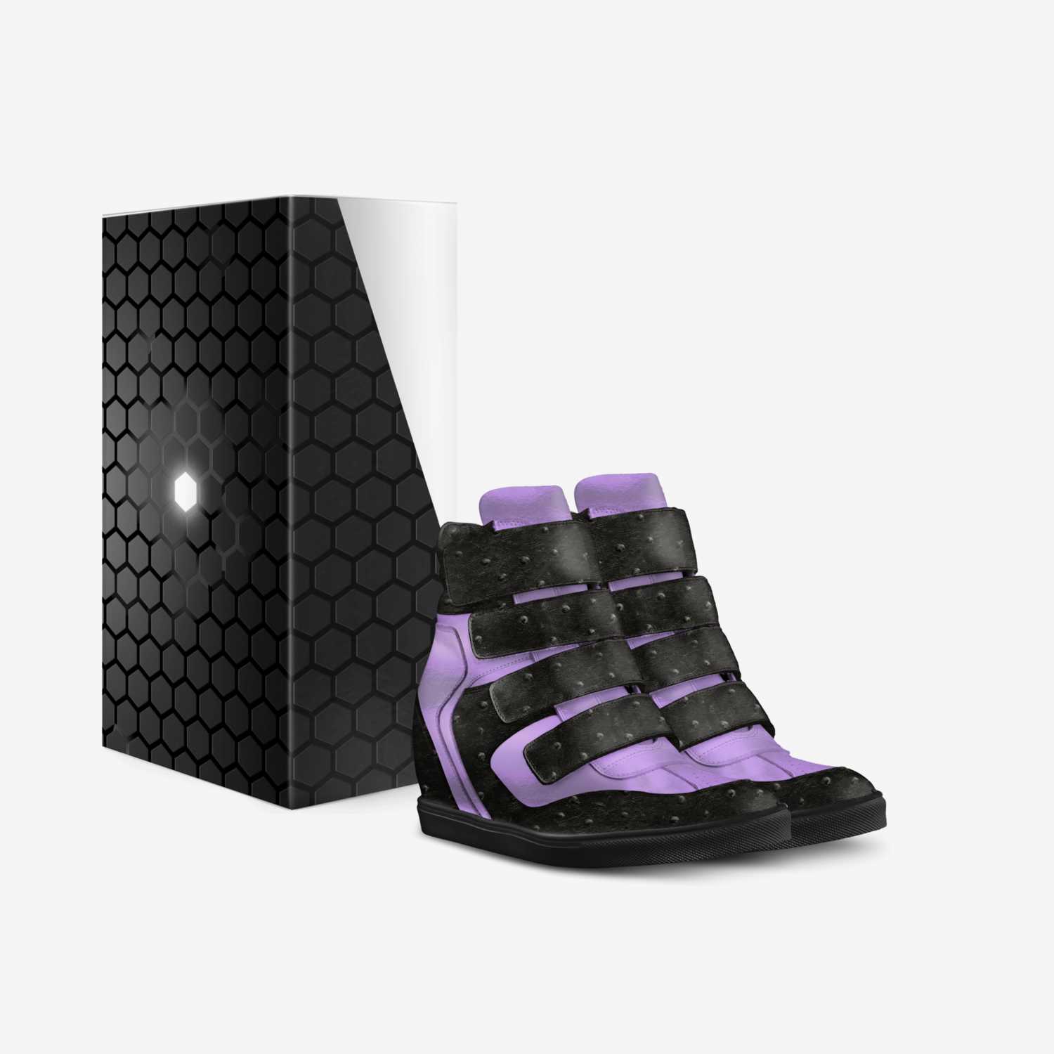 Luxup custom made in Italy shoes by Dwayne White | Box view