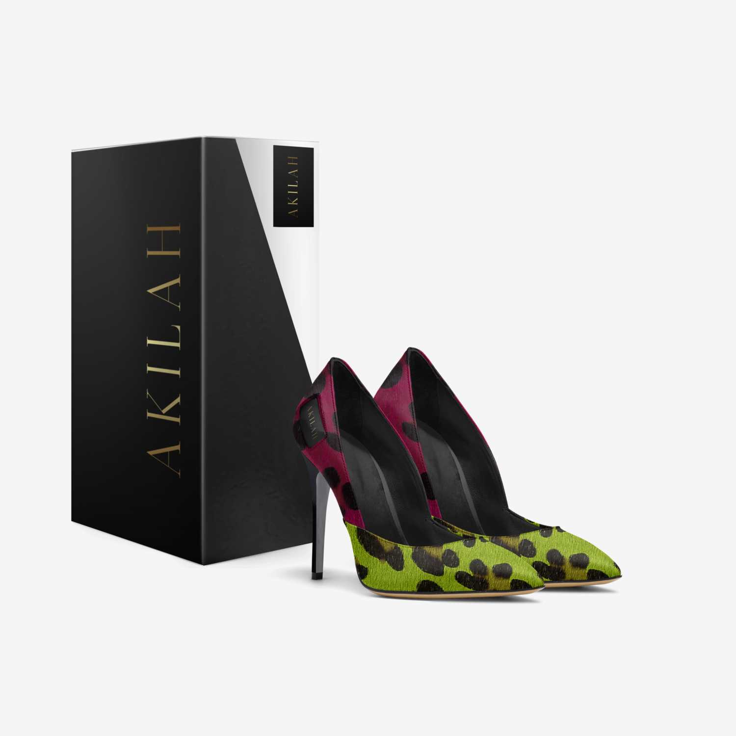 A K I L A H custom made in Italy shoes by Keyanna Carra | Box view