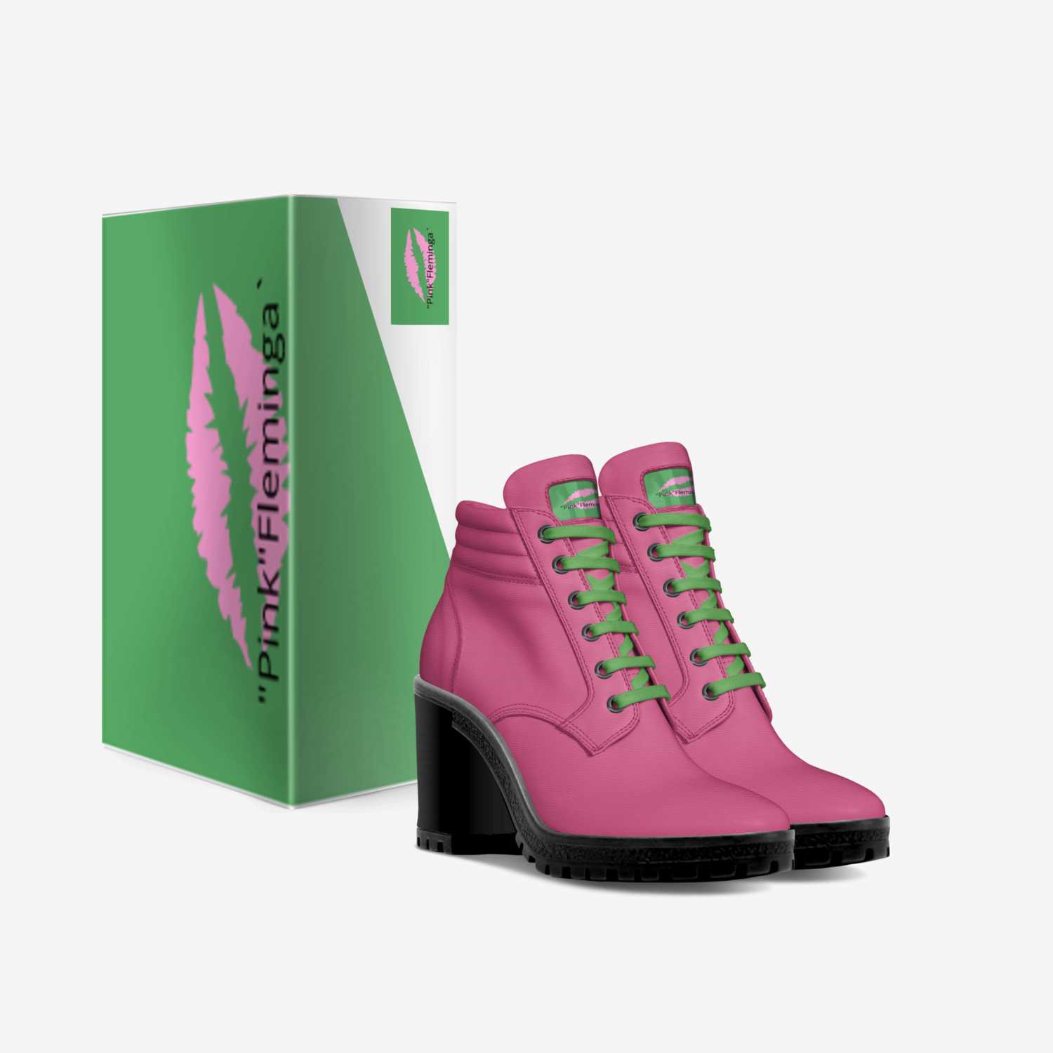 Fleminga`by Angie custom made in Italy shoes by Angela Nicole Flemings | Box view