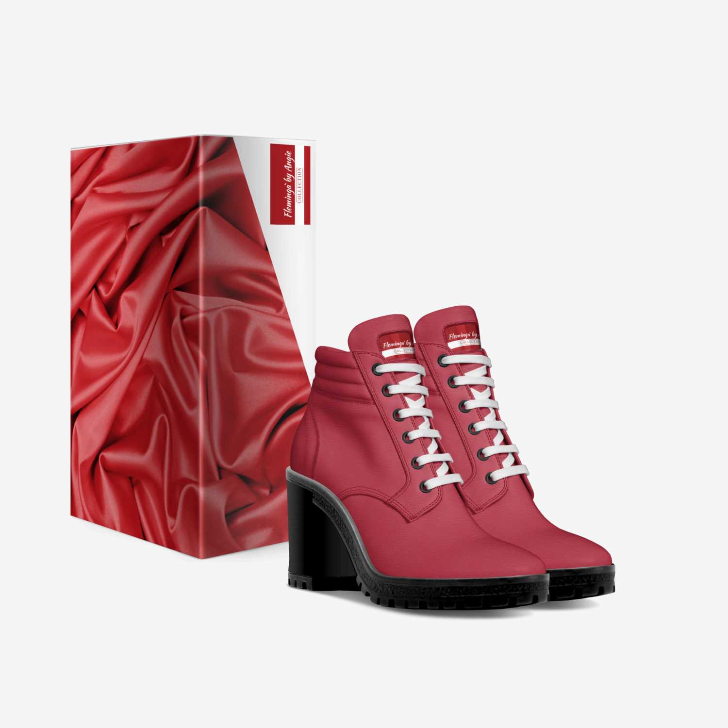 Fleminga`by Angie custom made in Italy shoes by Angela Nicole Flemings | Box view