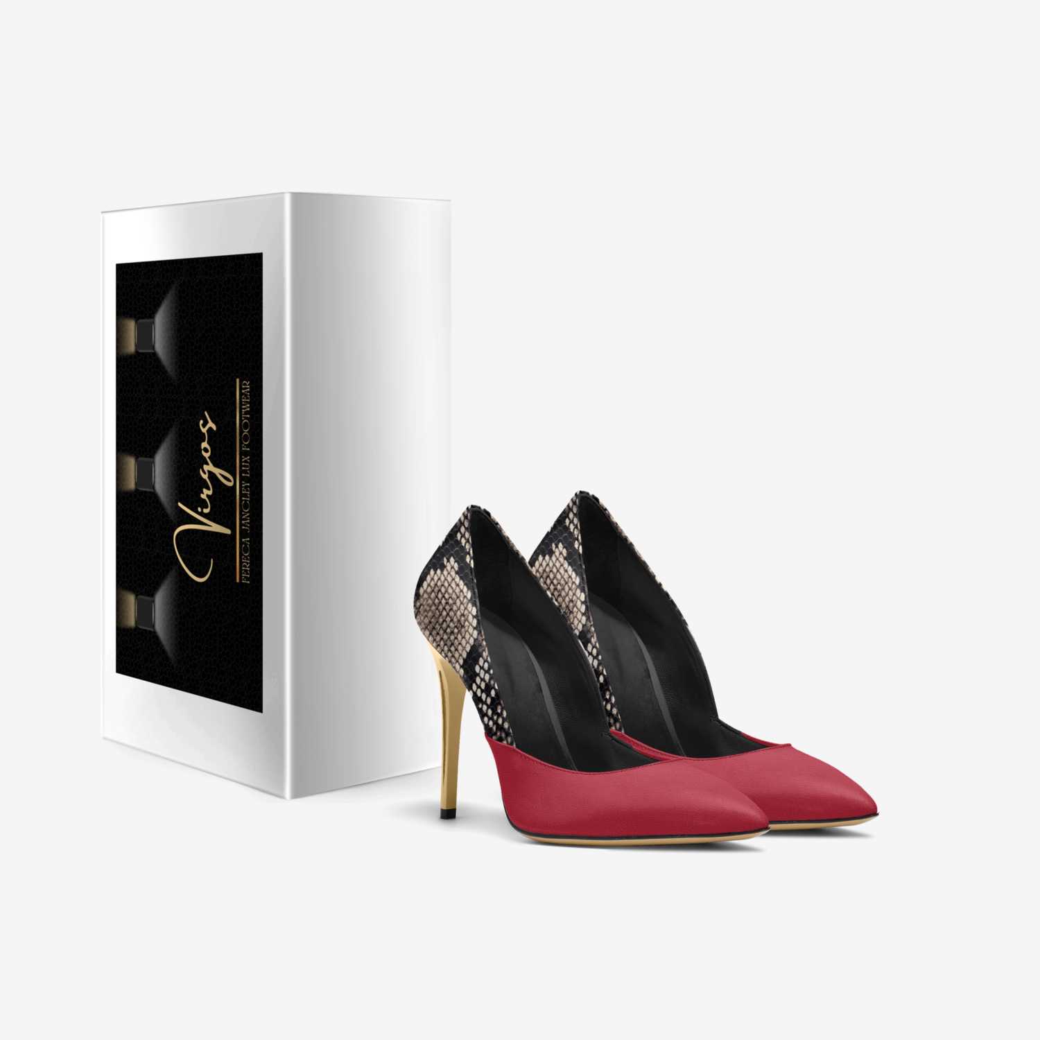 Virgos custom made in Italy shoes by Fereca Jancley Footwear | Box view