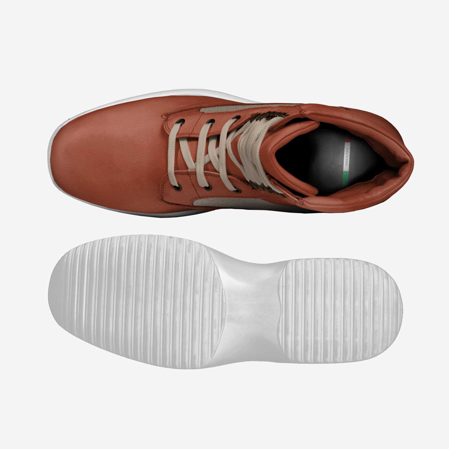LW-City Hiker custom made in Italy shoes by Les Will | Top view