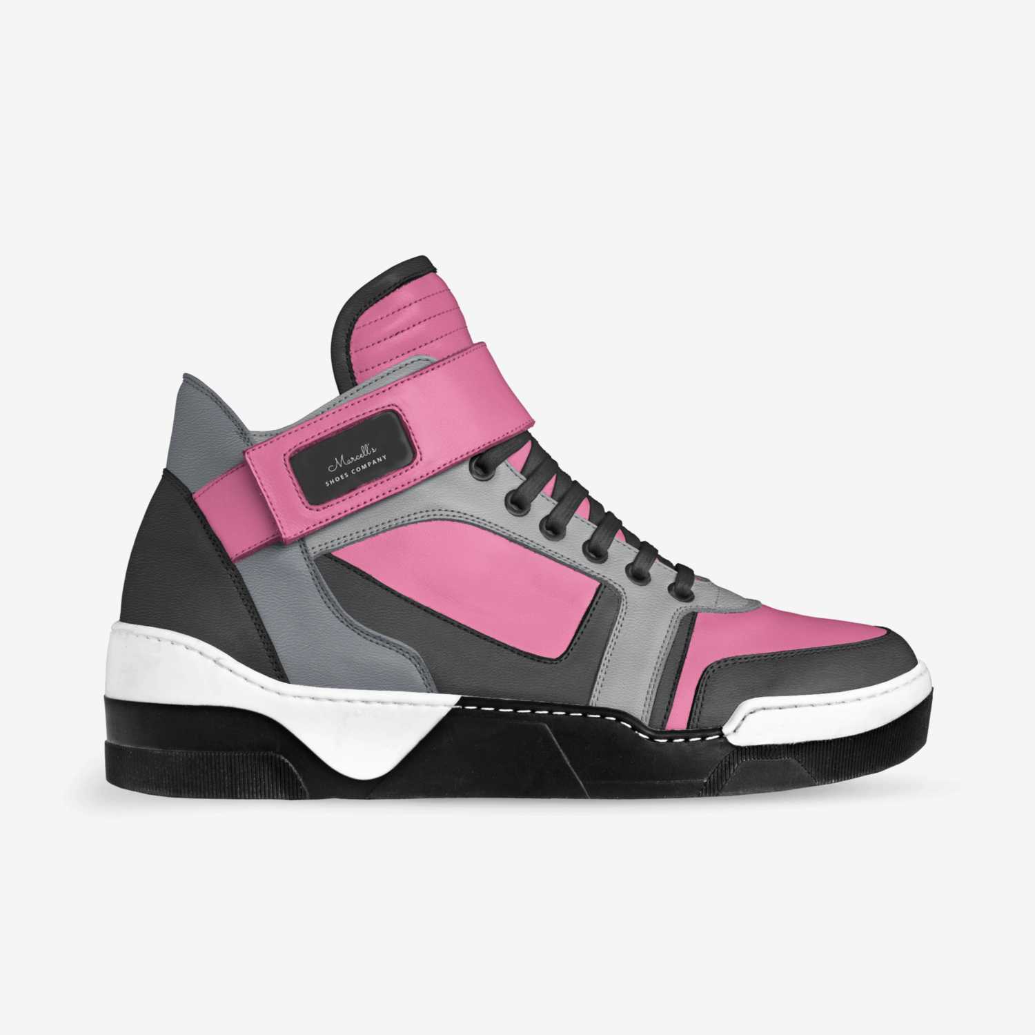 Marcell's custom made in Italy shoes by Toccara Williams | Side view